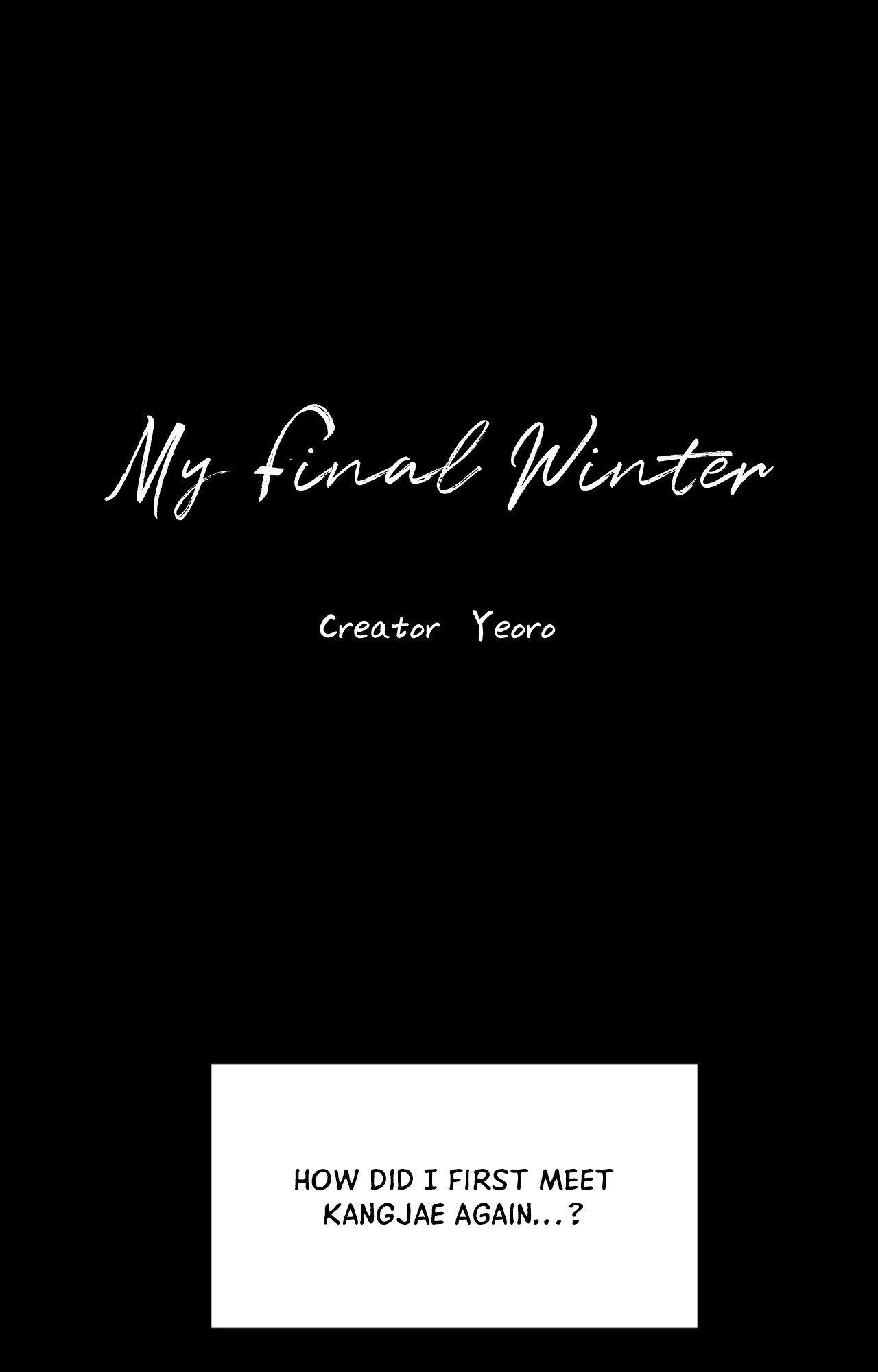 My Final Winter - Chapter 13 manhwa