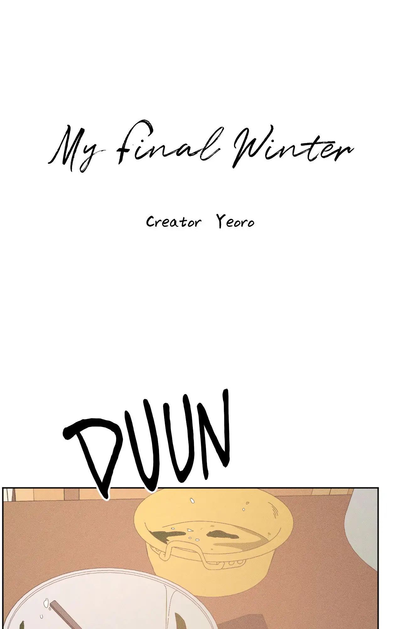 My Final Winter - Chapter 16 manhwa