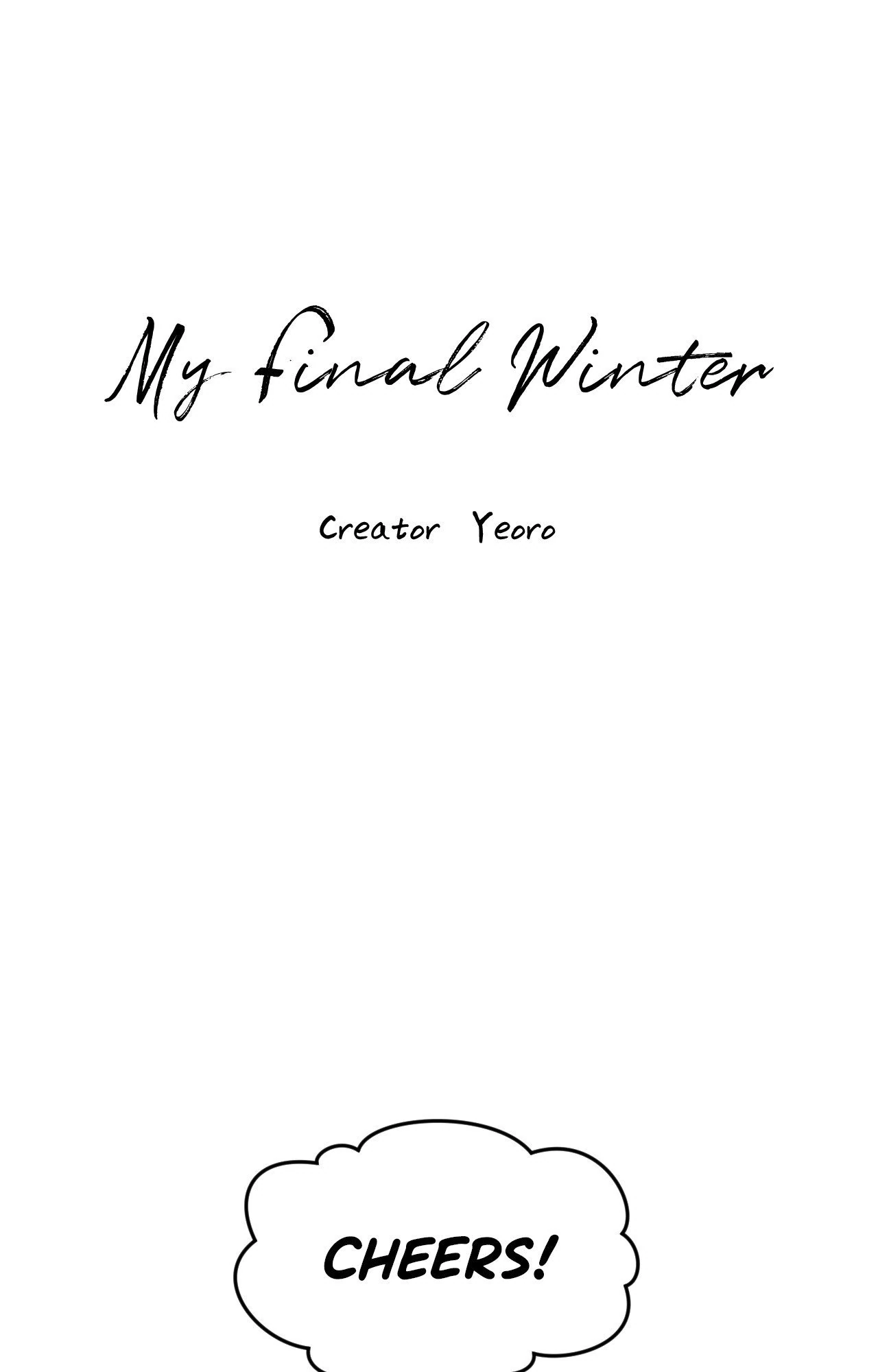 My Final Winter - Chapter 18 manhwa