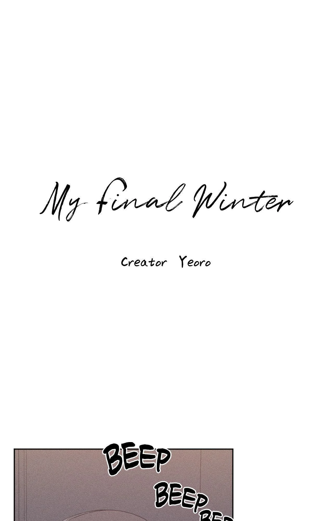 My Final Winter - Chapter 6 manhwa