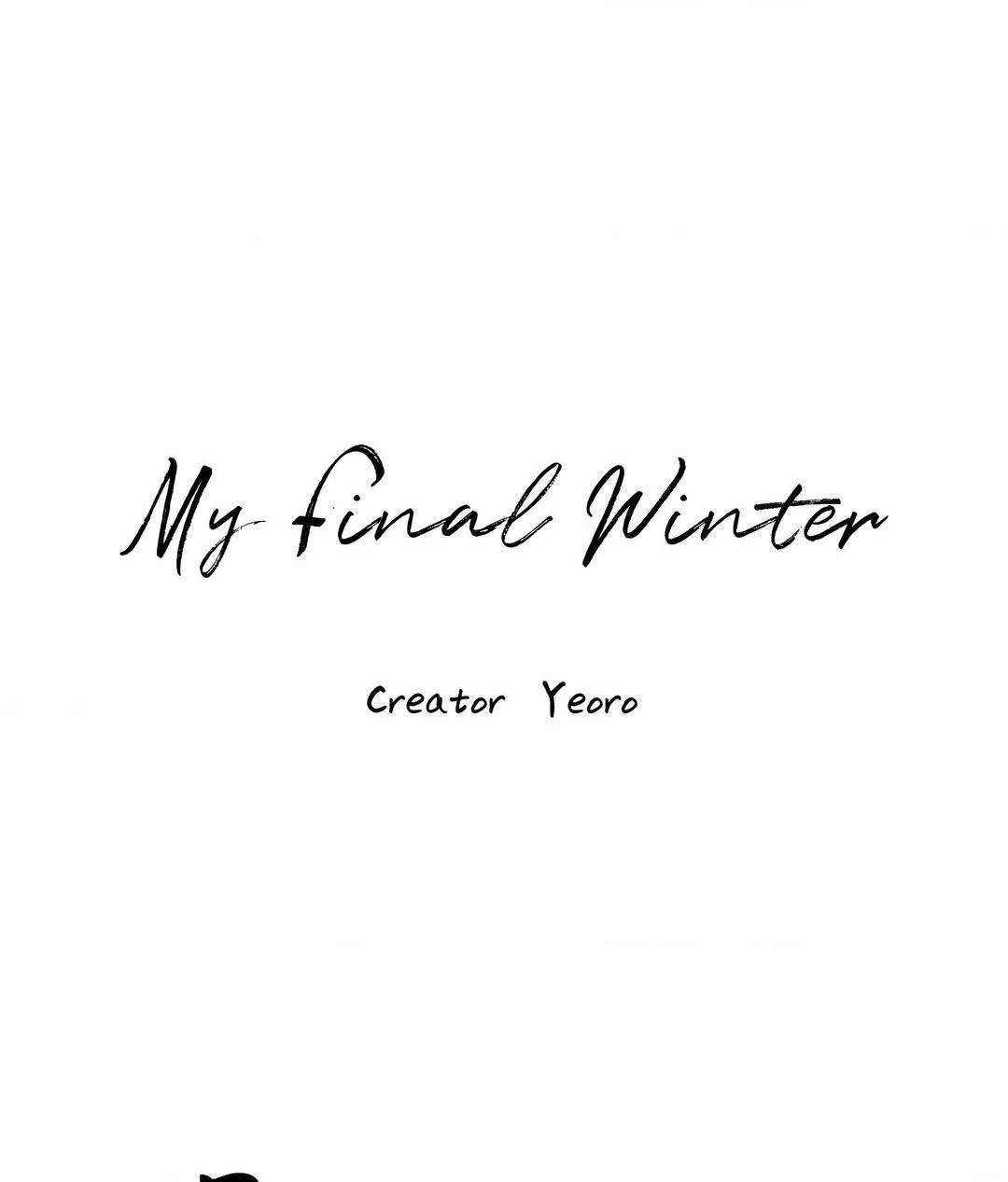 My Final Winter - Chapter 9 manhwa