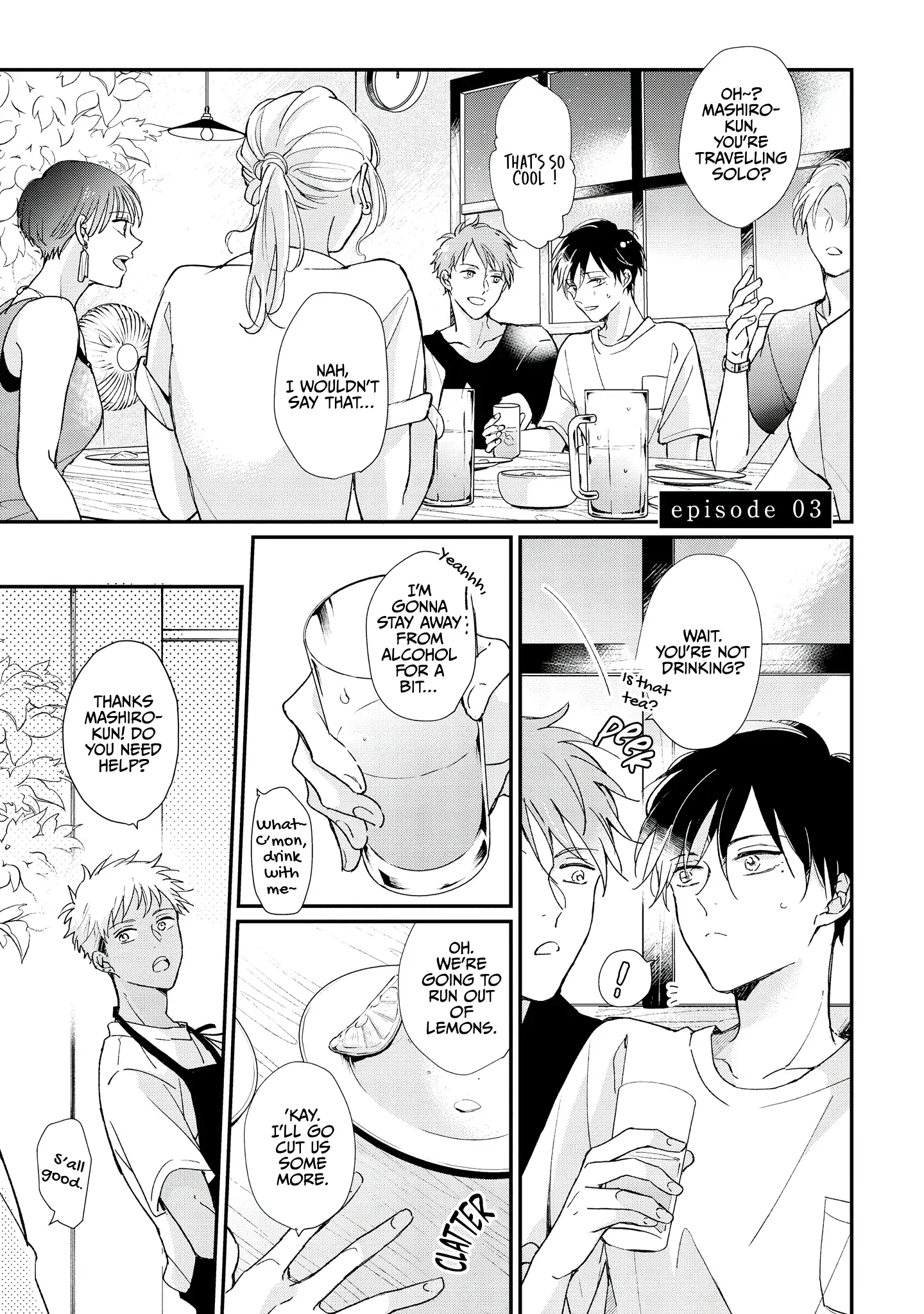 Ao ni Tokeru Jellyfish [Fuhoe Scans] - Chapter 3 manhwa