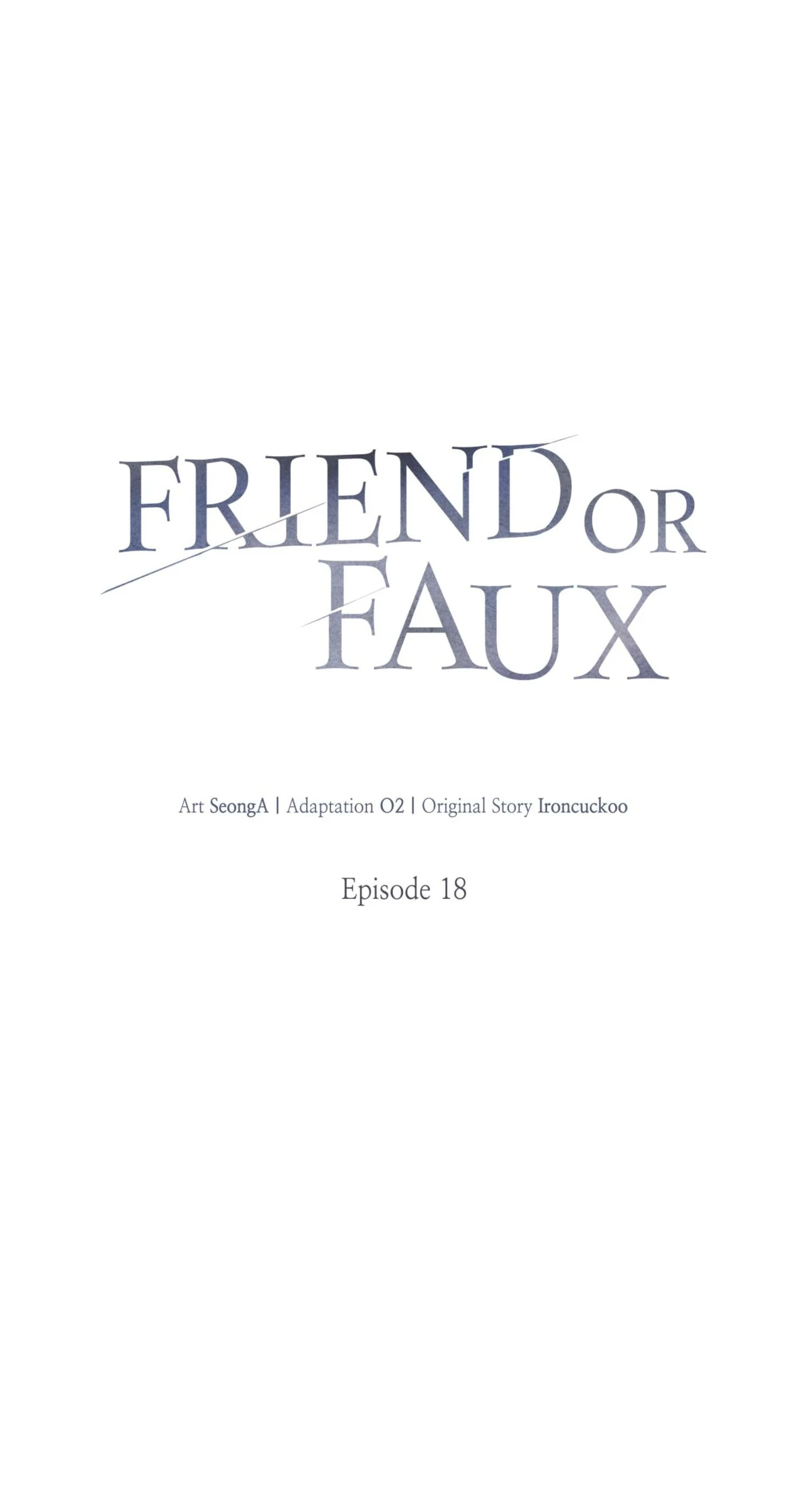 Friend or Faux [Mature] [Uncensored] - Chapter 18 manhwa
