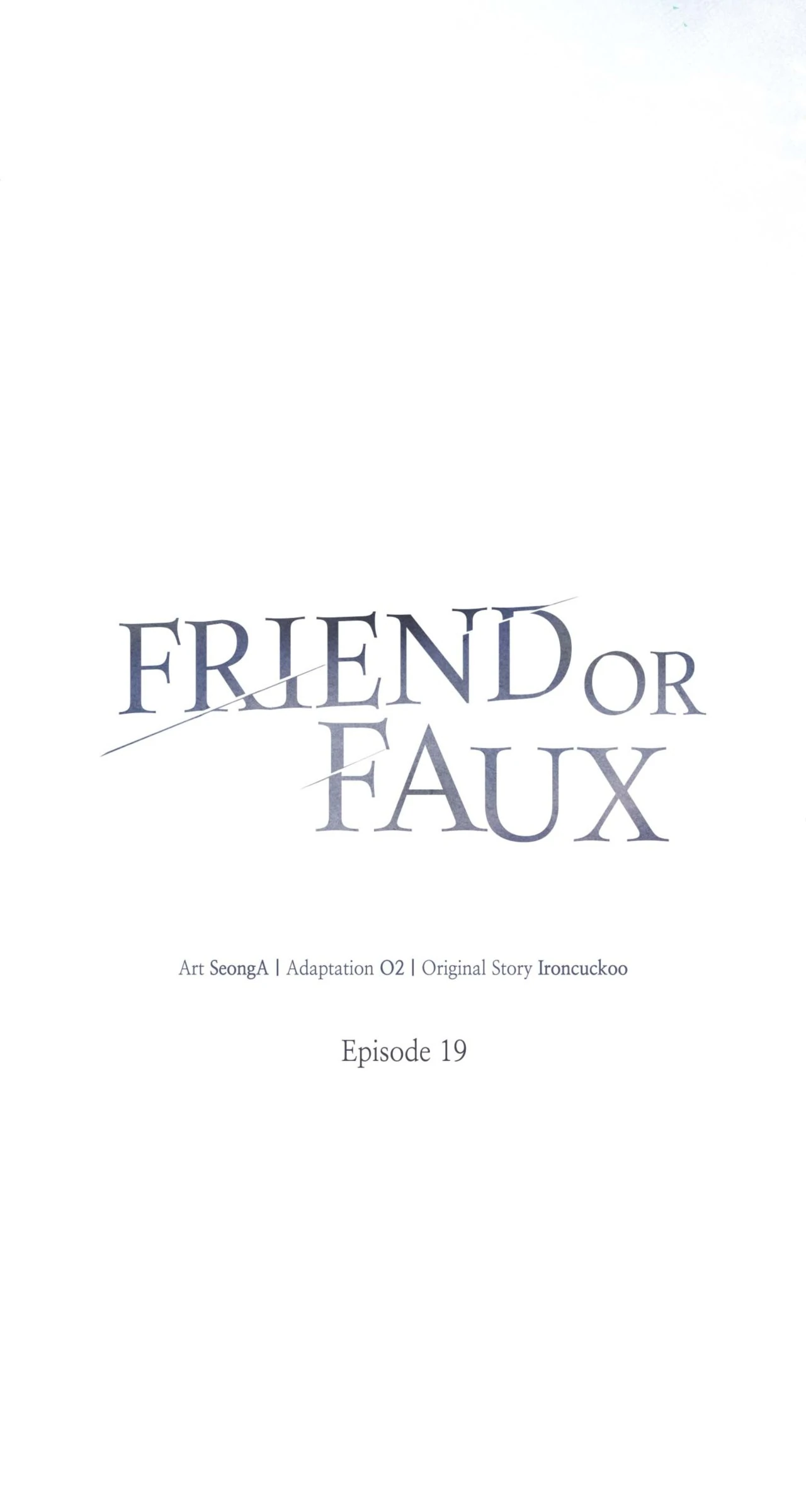 Friend or Faux [Mature] [Uncensored] - Chapter 19 manhwa