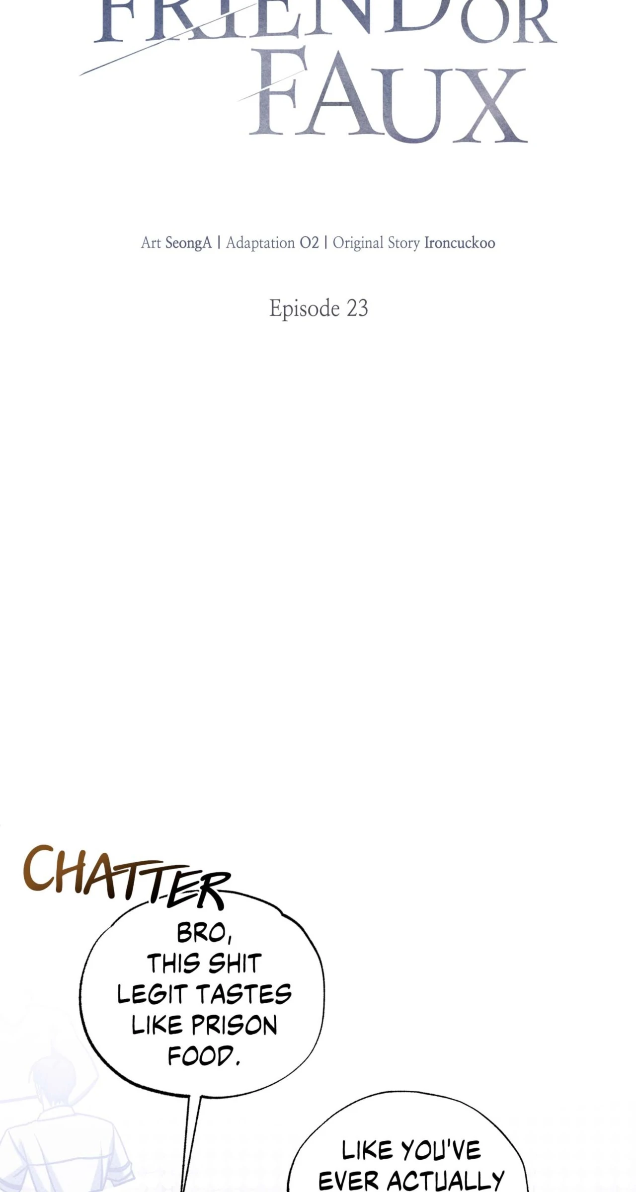 Friend or Faux [Mature] [Uncensored] - Chapter 23 manhwa