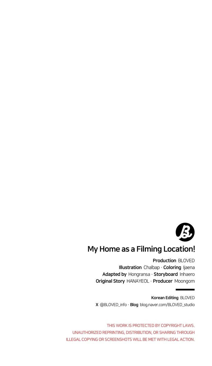 My Home as a Filming Location! [Full ver.] - Chapter 22 manhwa