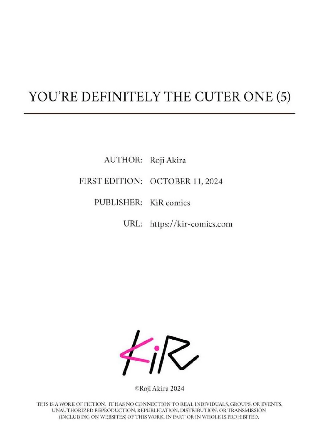 You’re Definitely The Cuter One (Official) - Chapter 5 manhwa