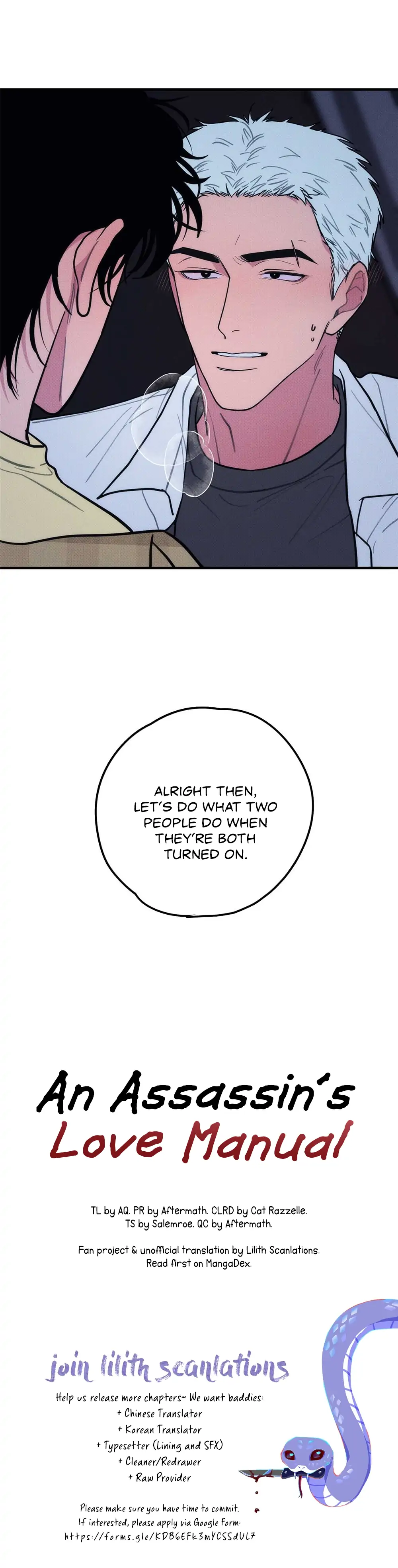An Assassin’s Love Manual (LILITH) - Chapter 2 manhwa