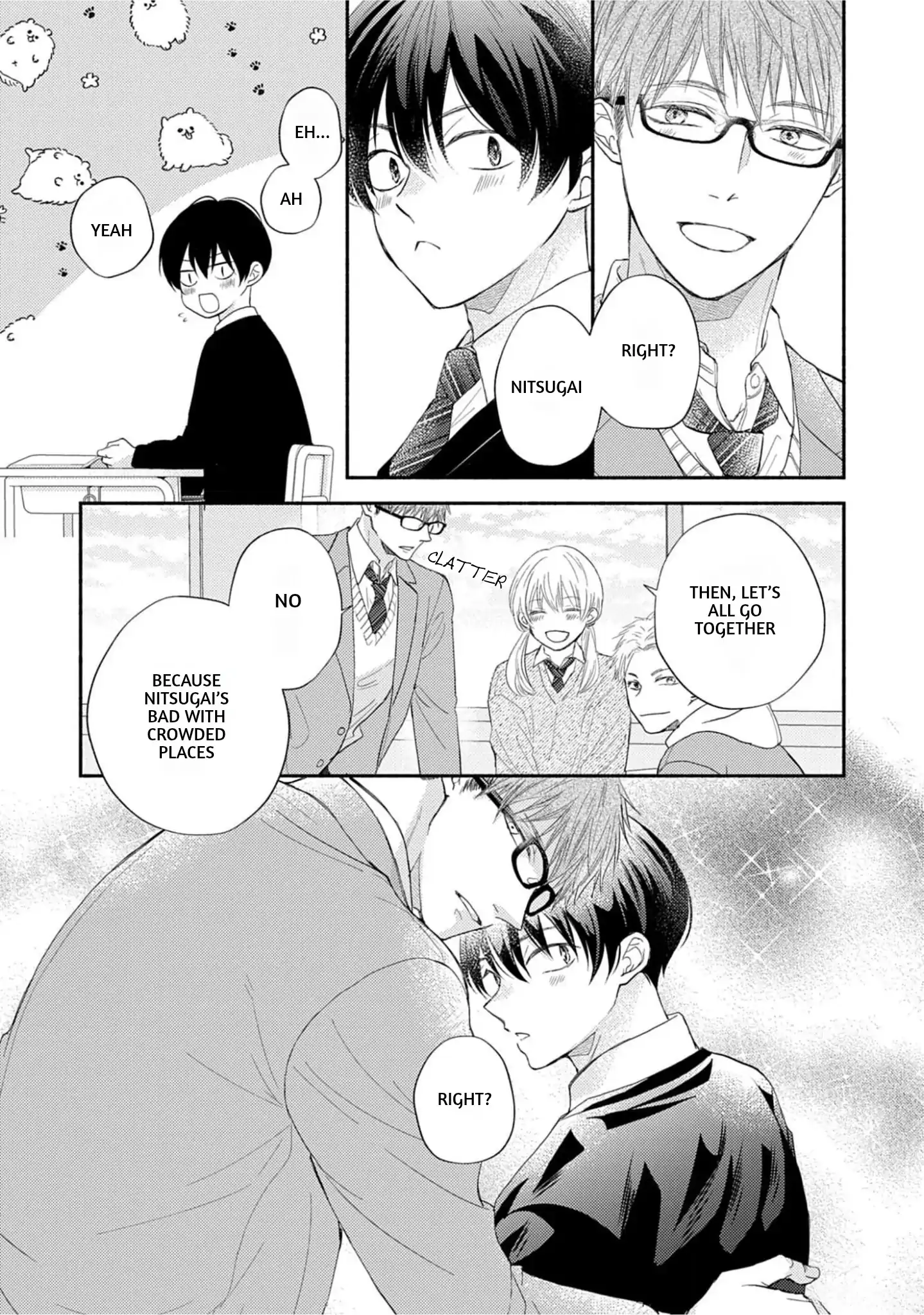 Nakasetakute Doushiyou - Chapter 4 manhwa