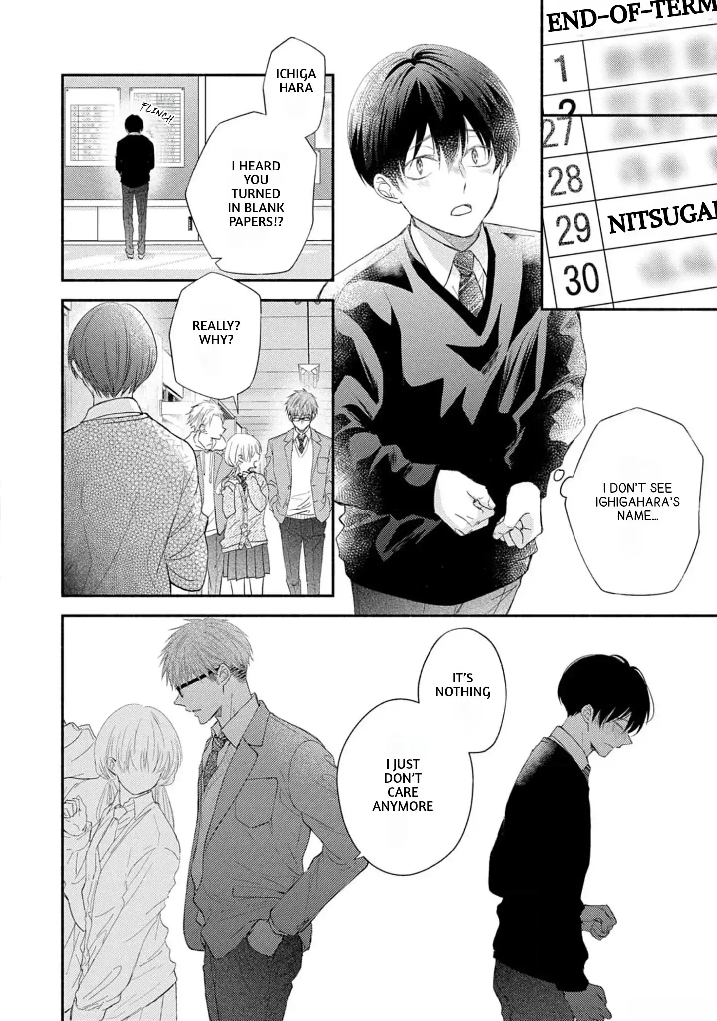 Nakasetakute Doushiyou - Chapter 4 manhwa