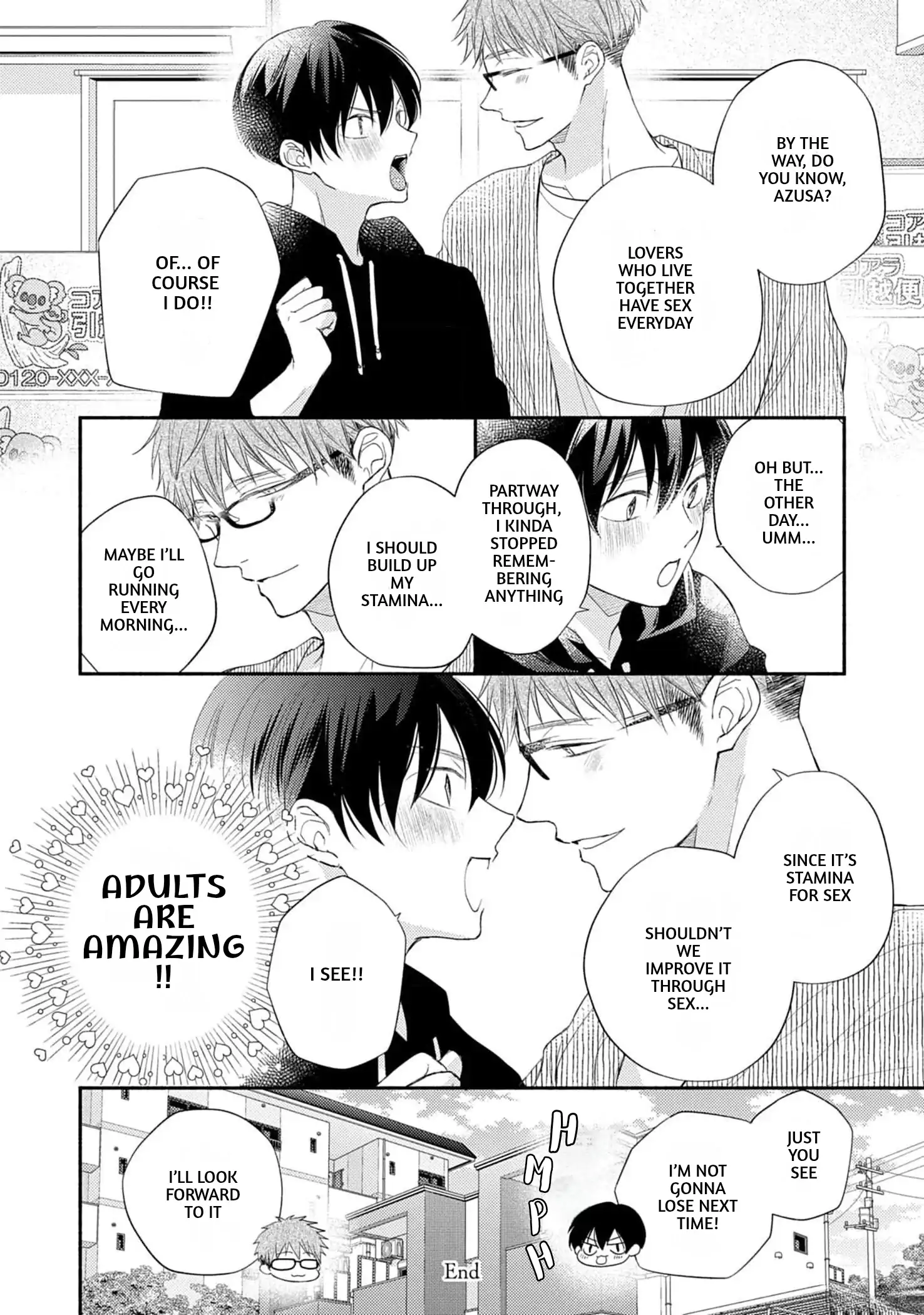 Nakasetakute Doushiyou - Chapter 5.5 manhwa