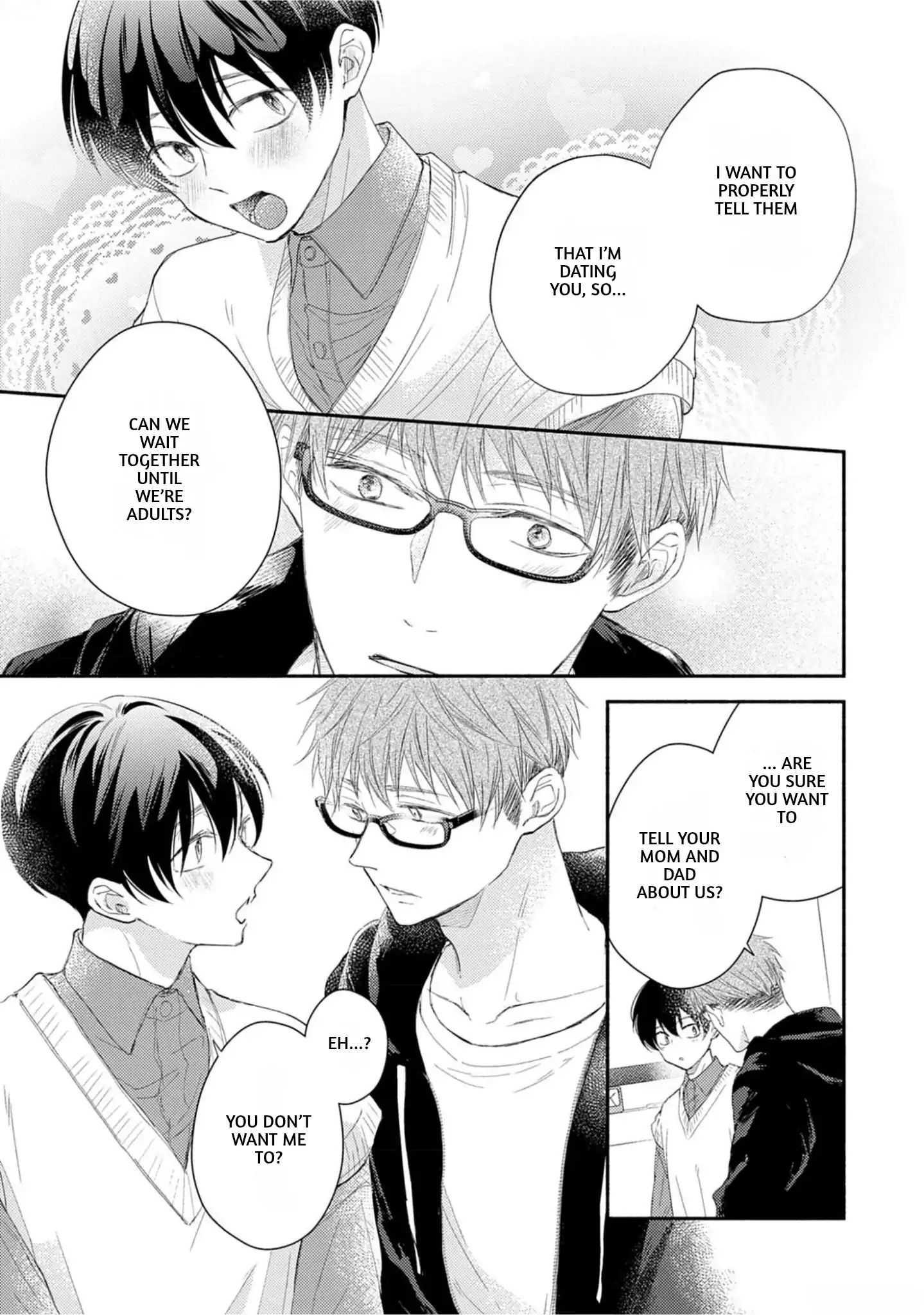 Nakasetakute Doushiyou - Chapter 5 manhwa