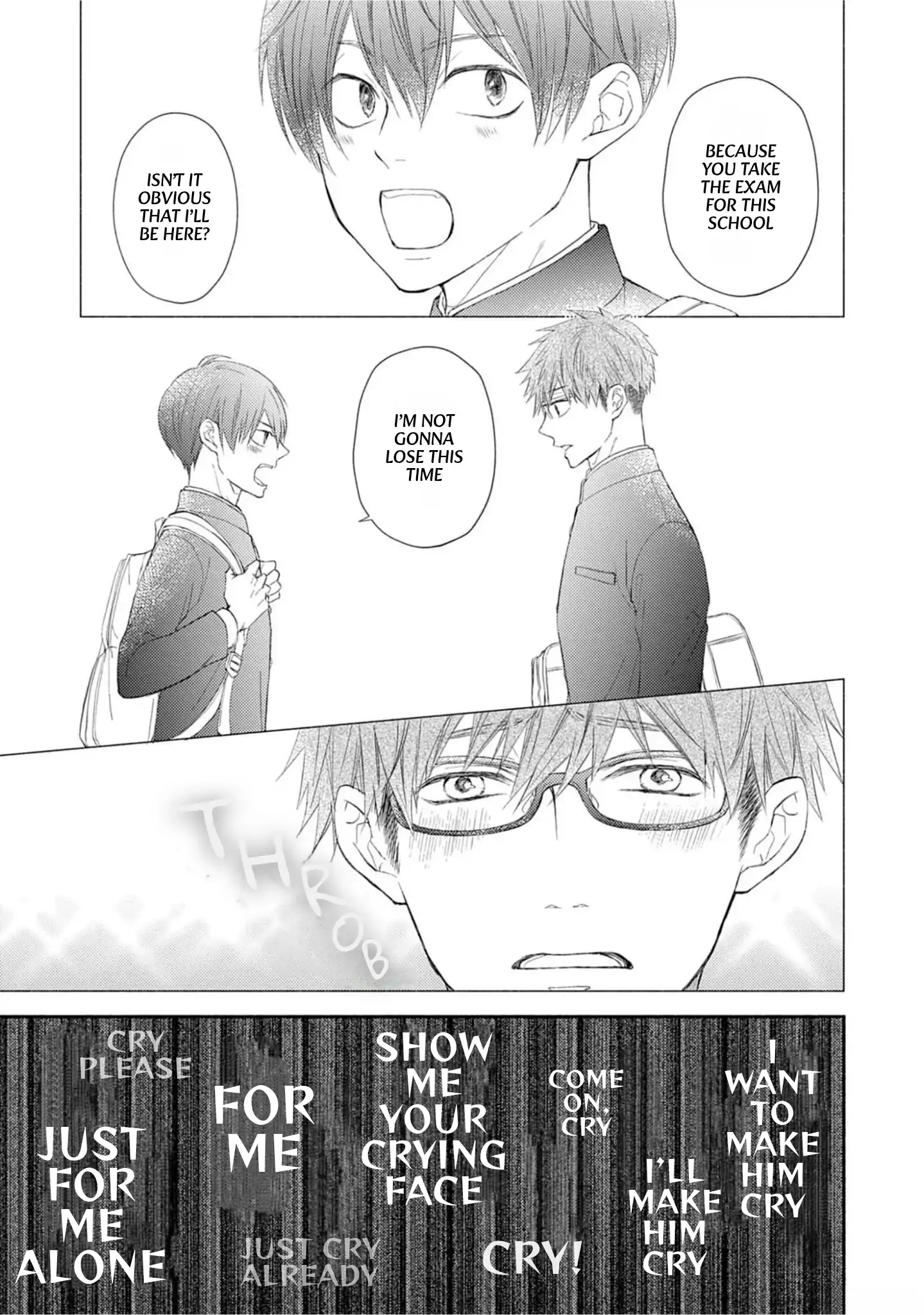 Nakasetakute Doushiyou - Prologue manhwa