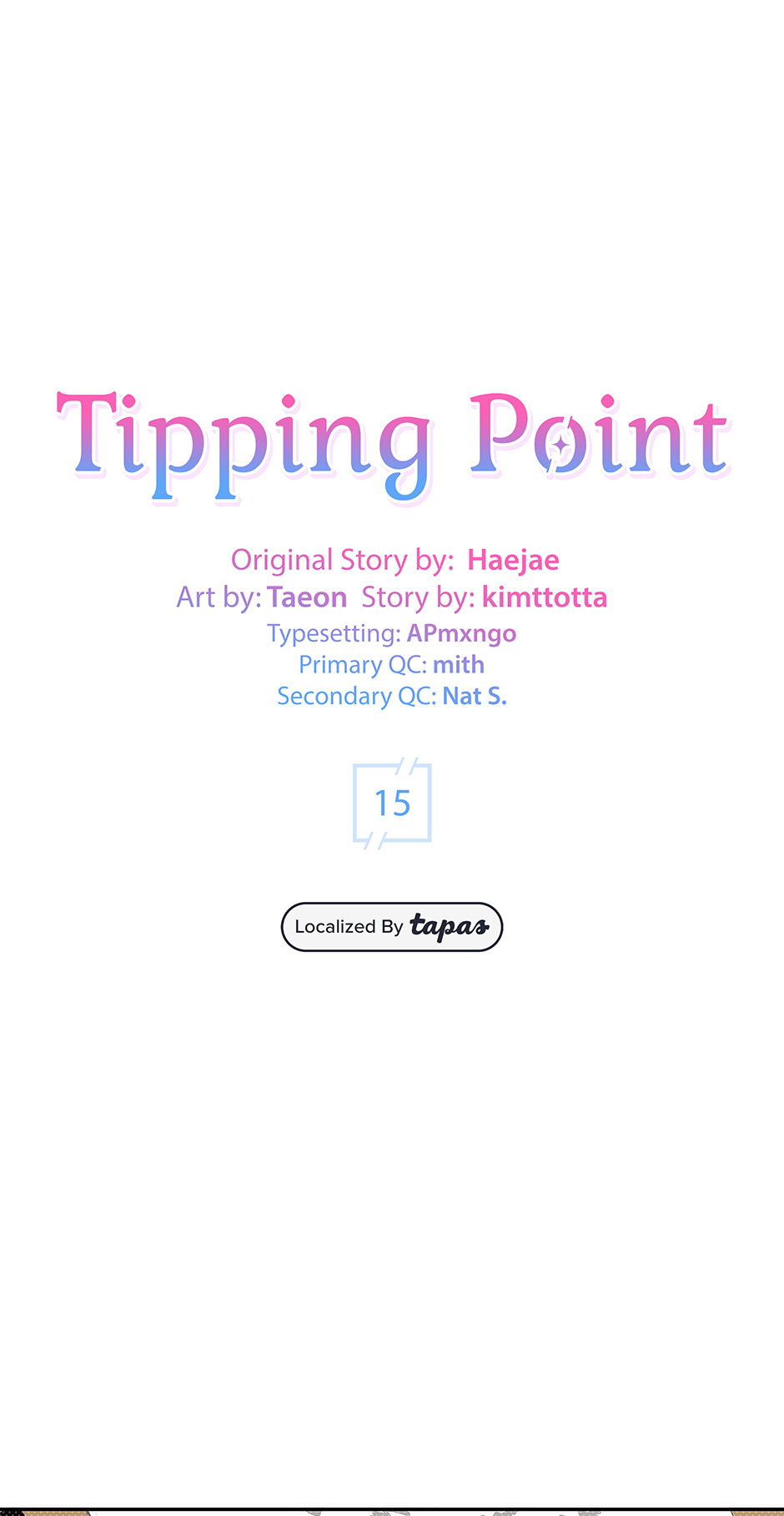 Tipping Point (Mature) [Official] - 15. You Just Wait manhwa