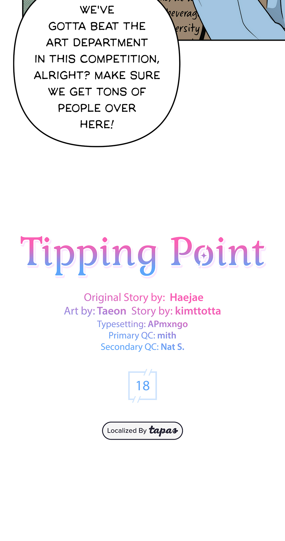 Tipping Point (Mature) [Official] - 18. The Festival manhwa