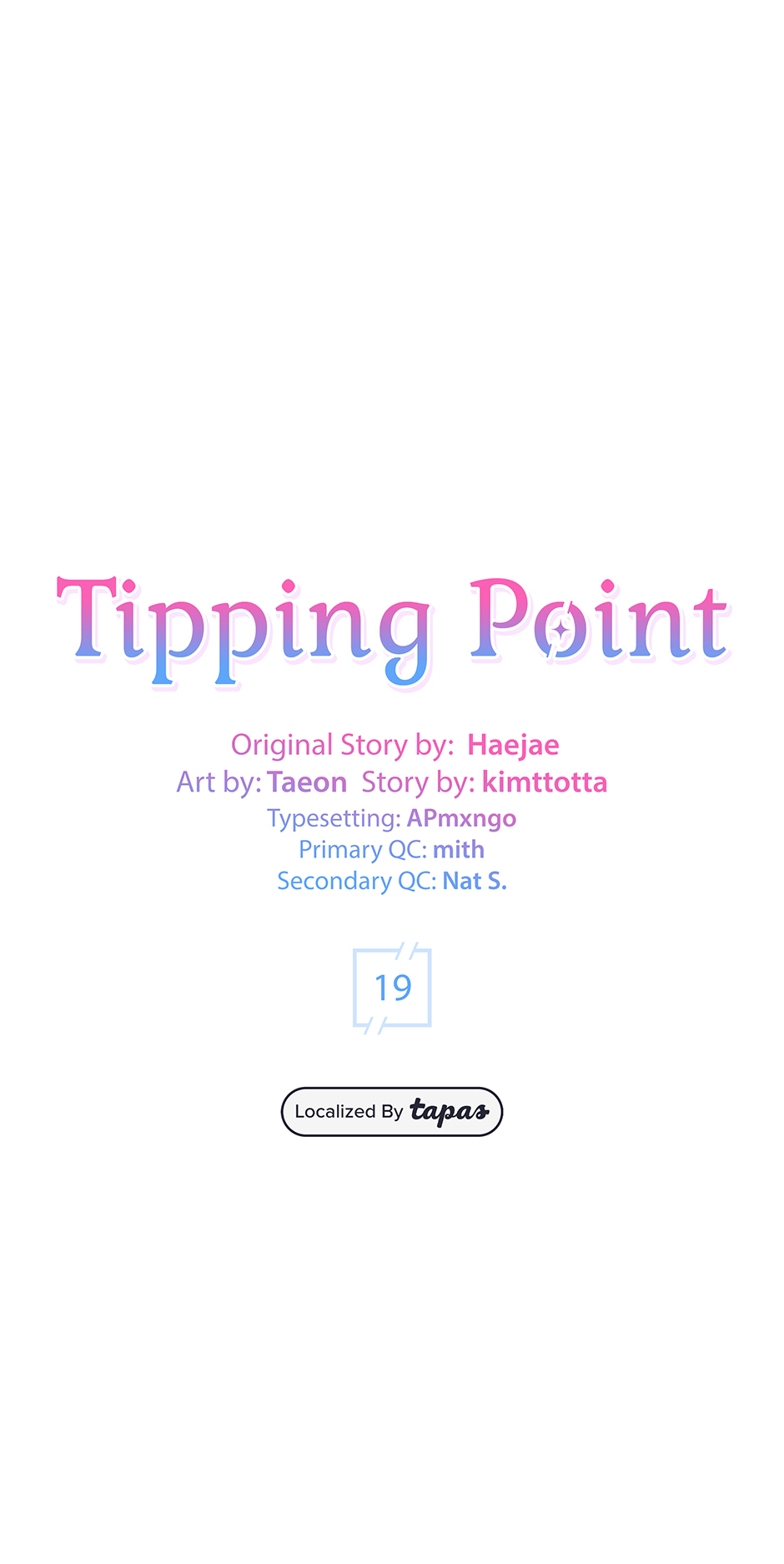 Tipping Point (Mature) [Official] - 19. A Movie? manhwa