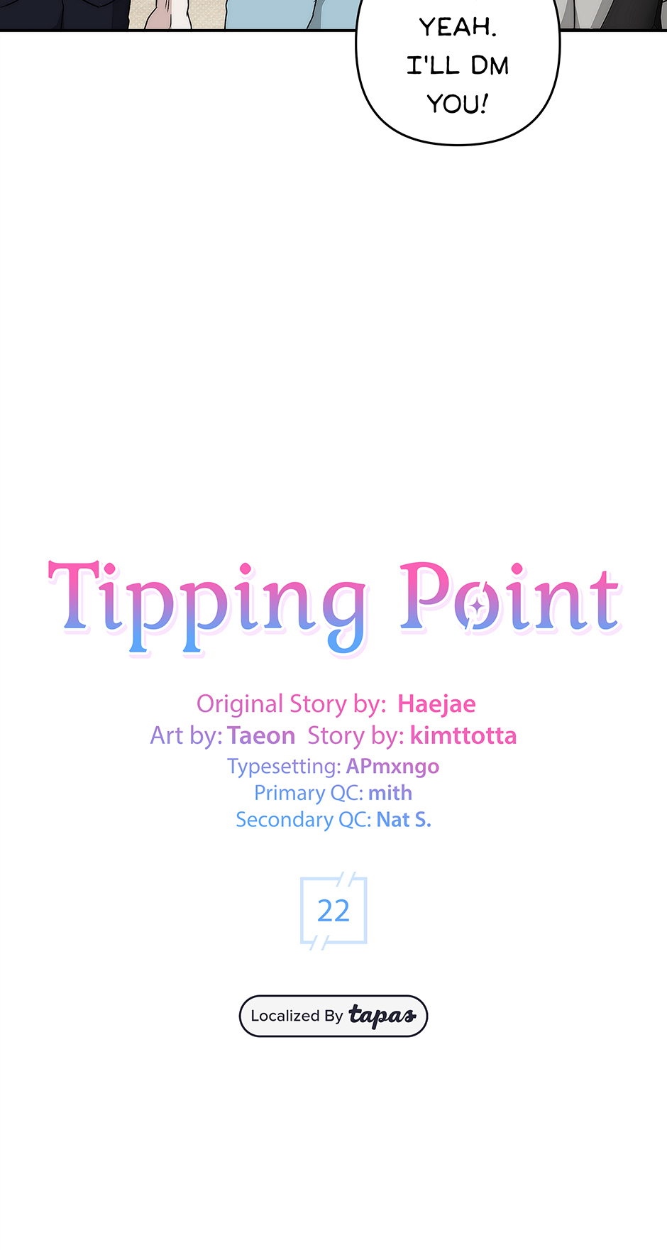 Tipping Point (Mature) [Official] - 22. Come Over? manhwa