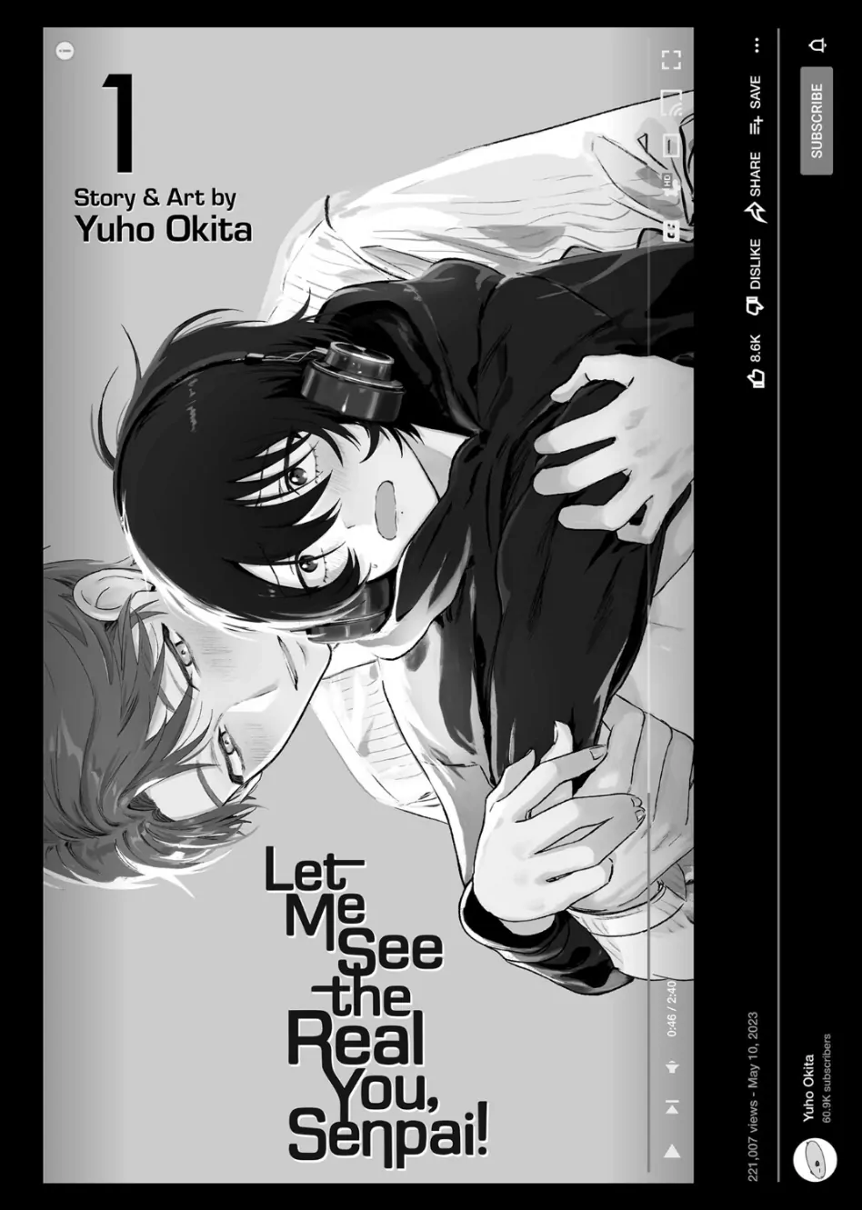 Let Me See the Real You, Senpai! (Official) - Chapter 1 manhwa