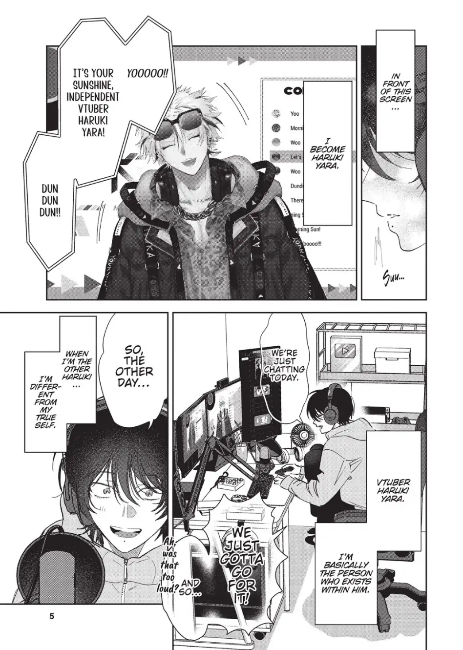 Let Me See the Real You, Senpai! (Official) - Chapter 1 manhwa