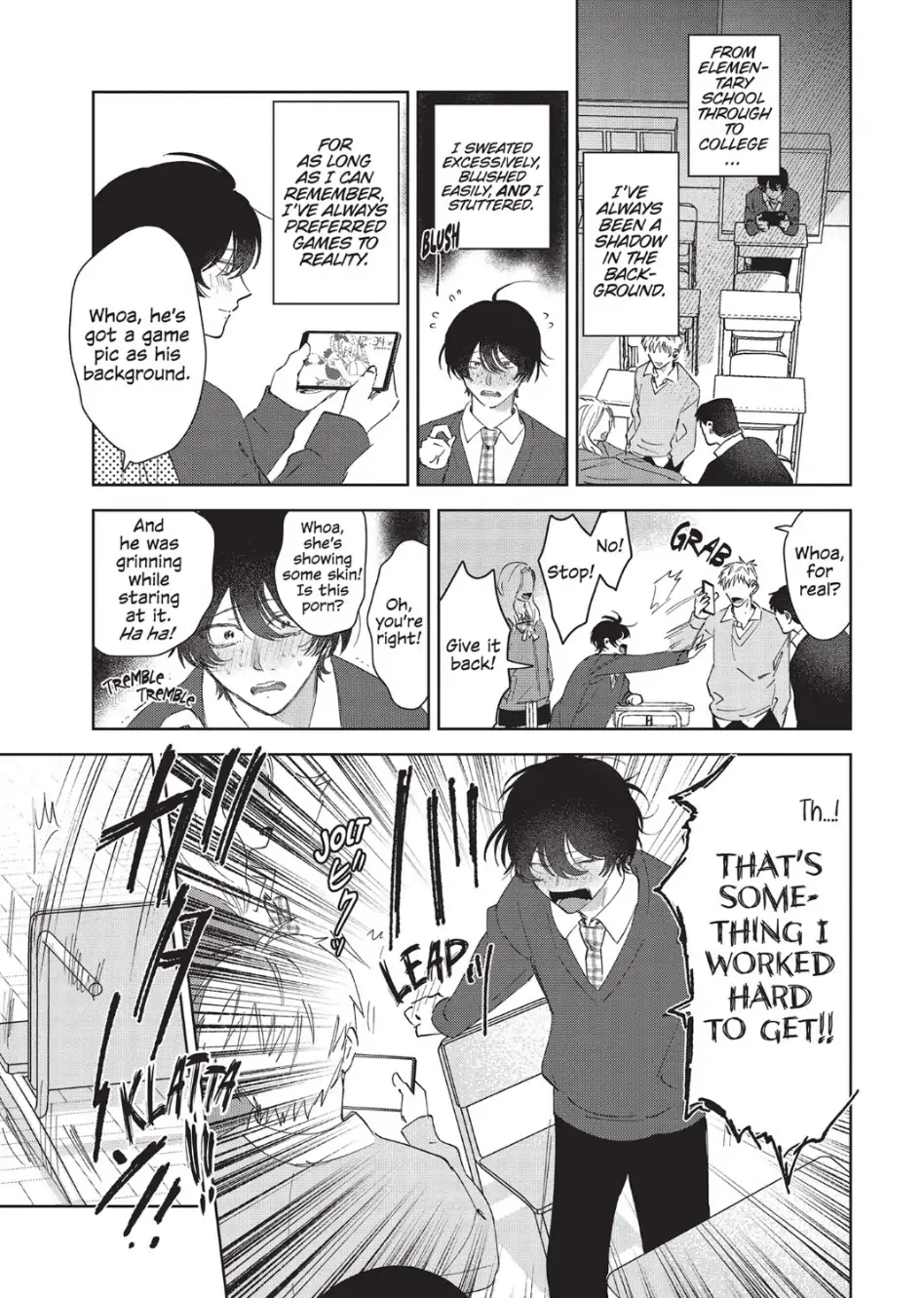 Let Me See the Real You, Senpai! (Official) - Chapter 1 manhwa