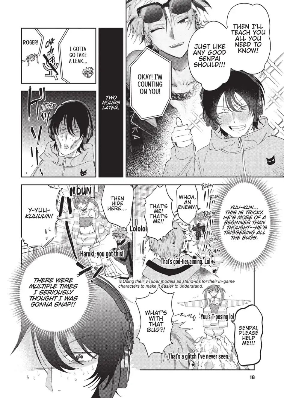 Let Me See the Real You, Senpai! (Official) - Chapter 1 manhwa