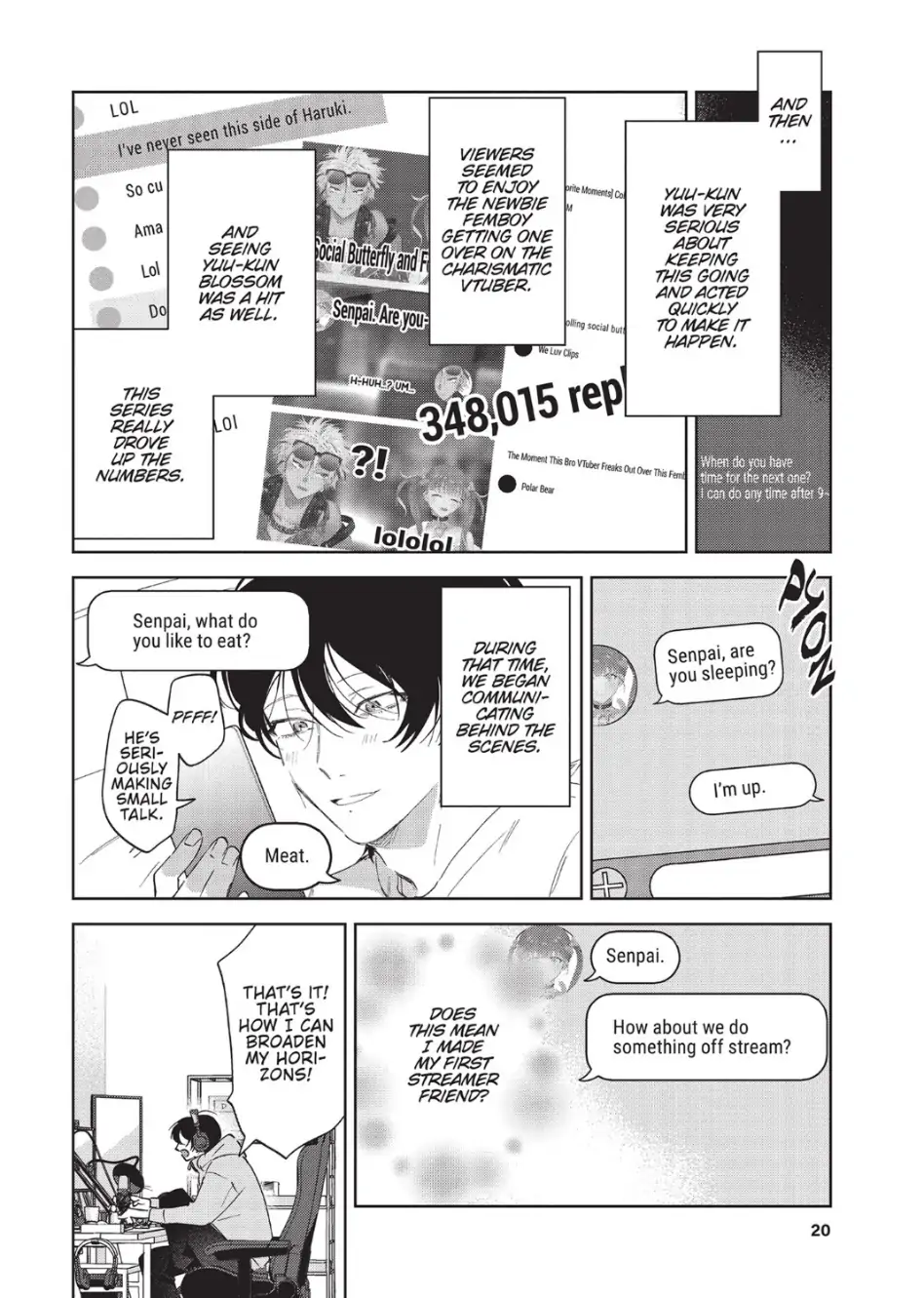 Let Me See the Real You, Senpai! (Official) - Chapter 1 manhwa