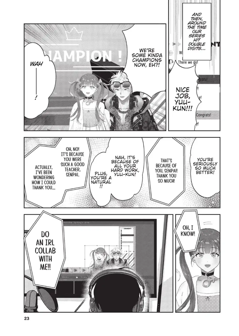 Let Me See the Real You, Senpai! (Official) - Chapter 1 manhwa