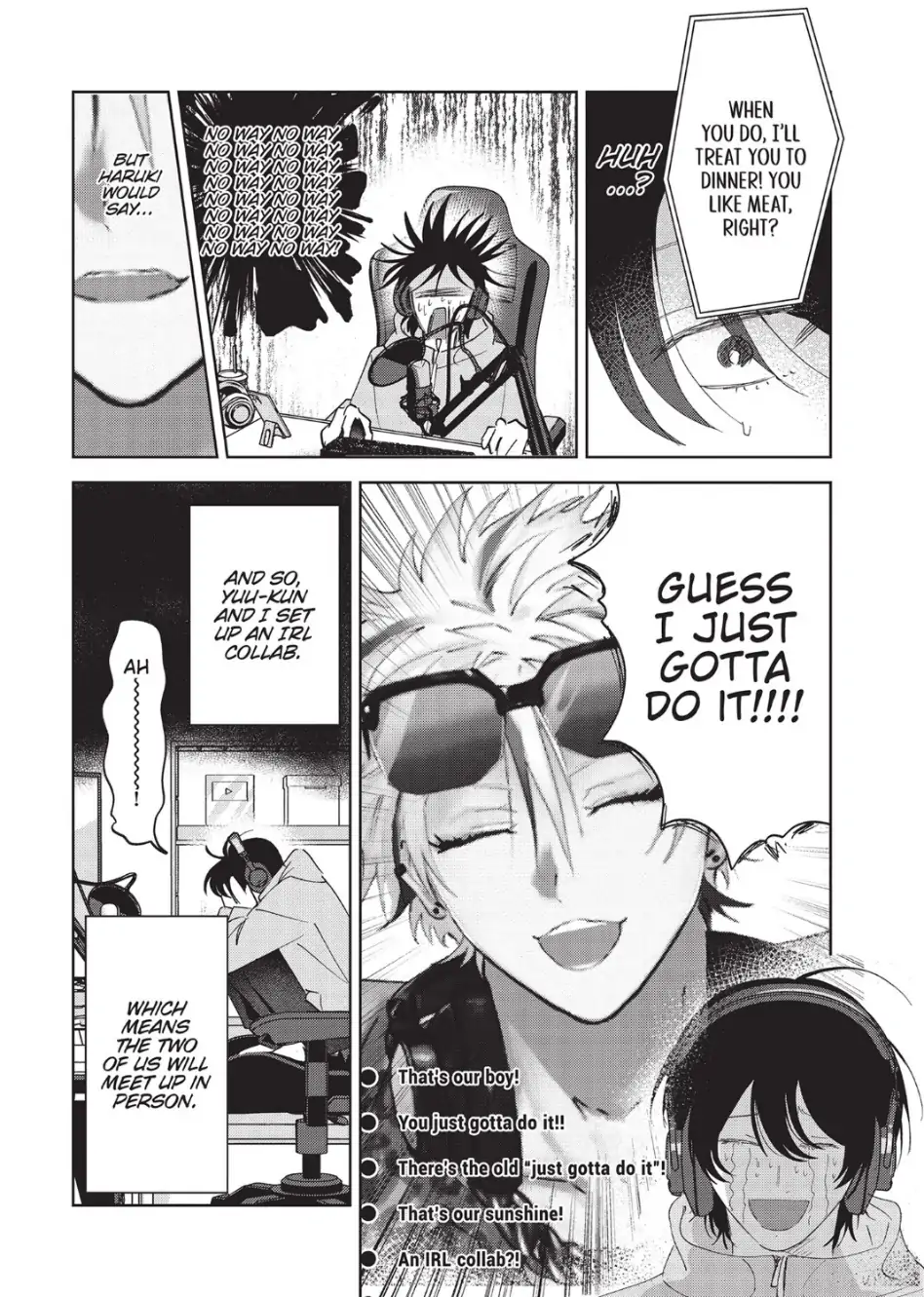 Let Me See the Real You, Senpai! (Official) - Chapter 1 manhwa