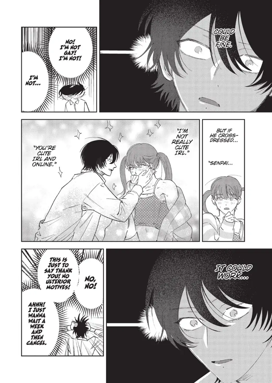 Let Me See the Real You, Senpai! (Official) - Chapter 1 manhwa