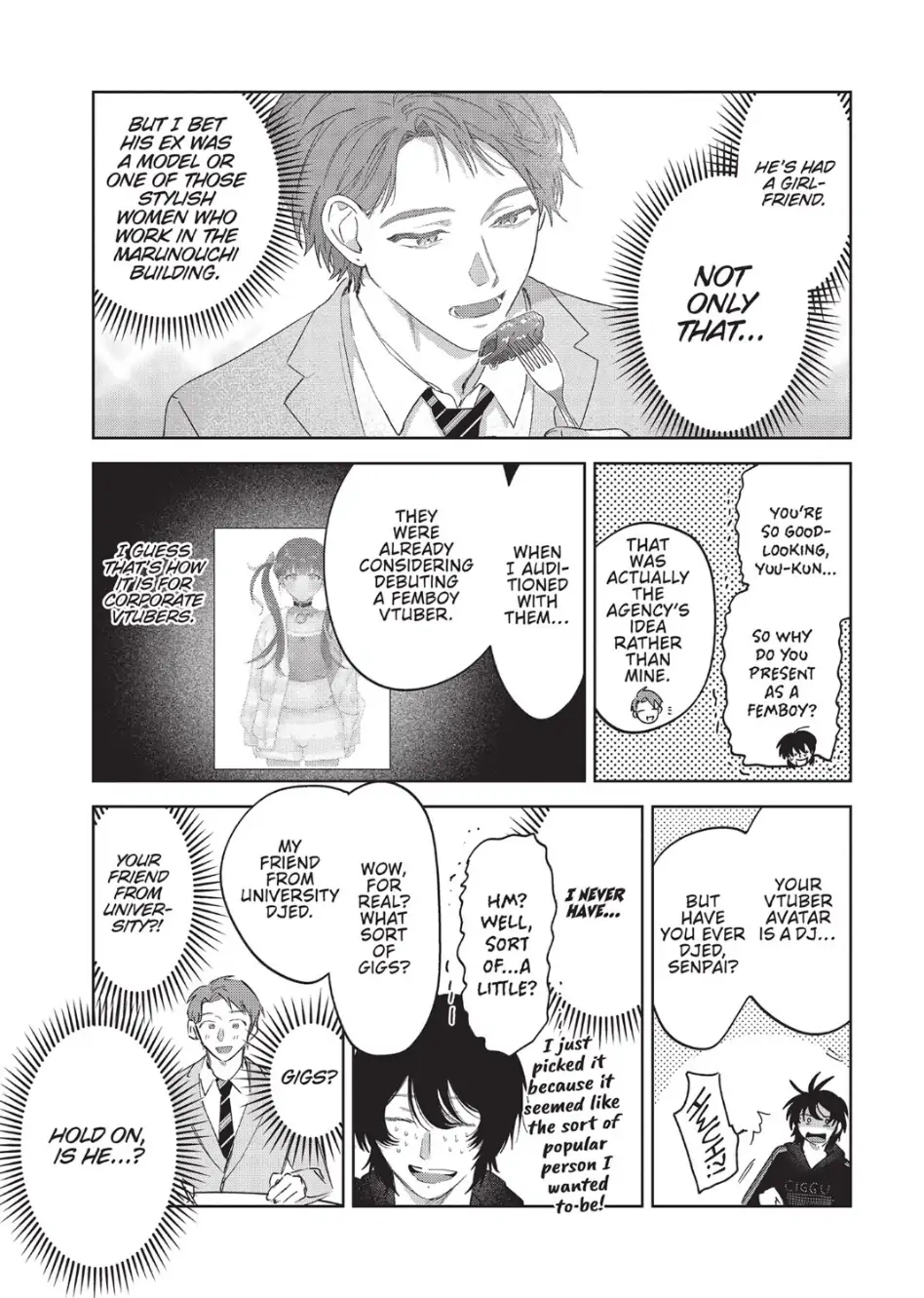 Let Me See the Real You, Senpai! (Official) - Chapter 1 manhwa