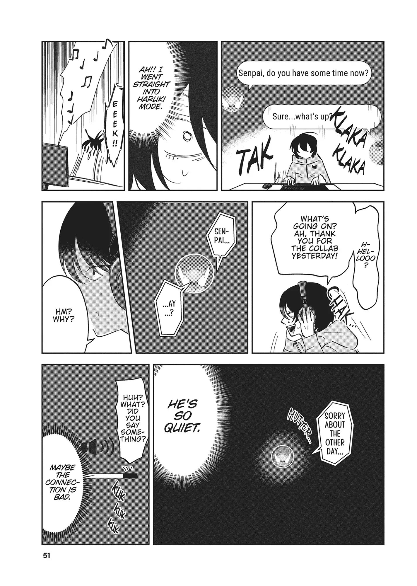 Let Me See the Real You, Senpai! (Official) - Chapter 2 manhwa