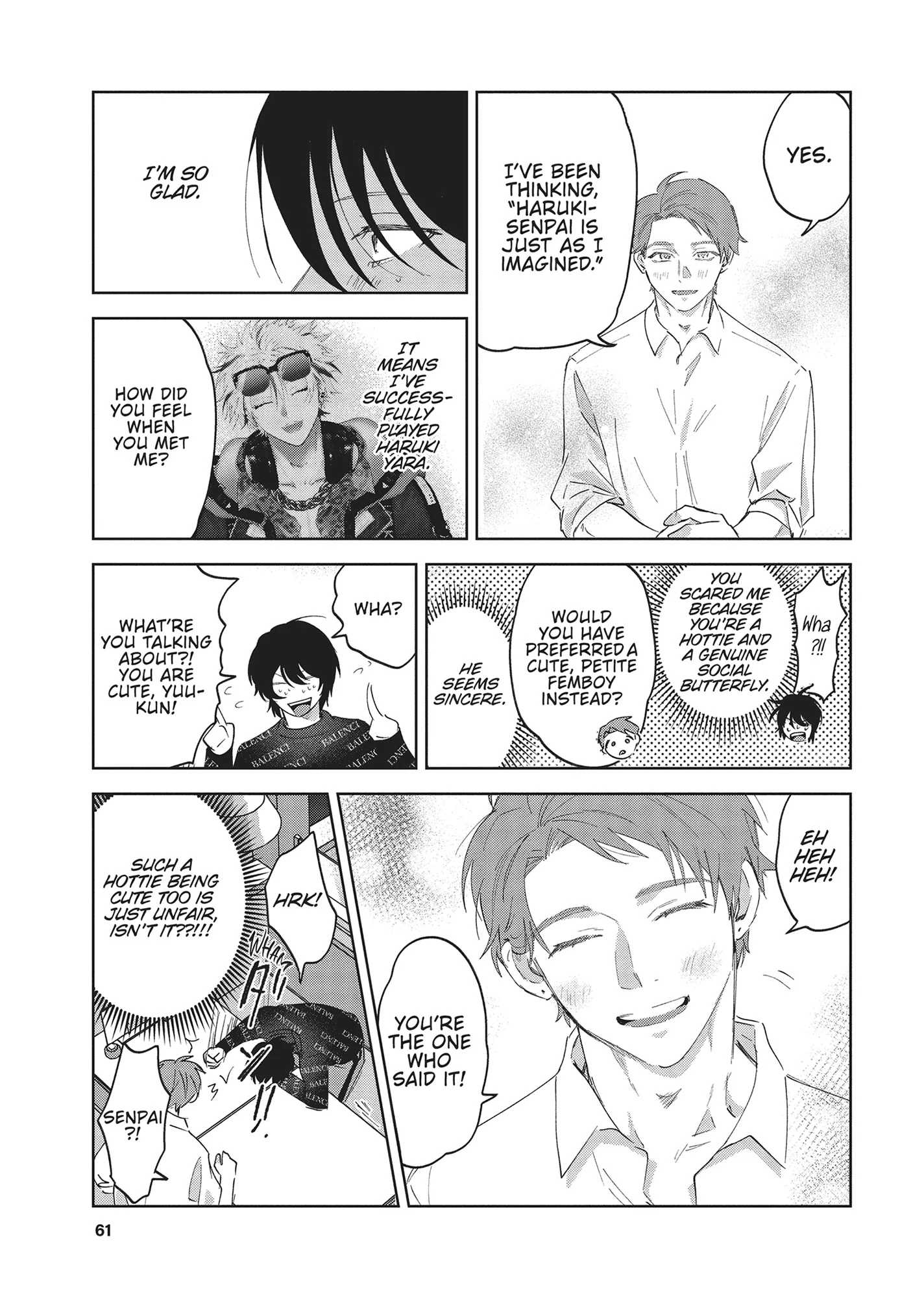 Let Me See the Real You, Senpai! (Official) - Chapter 2 manhwa