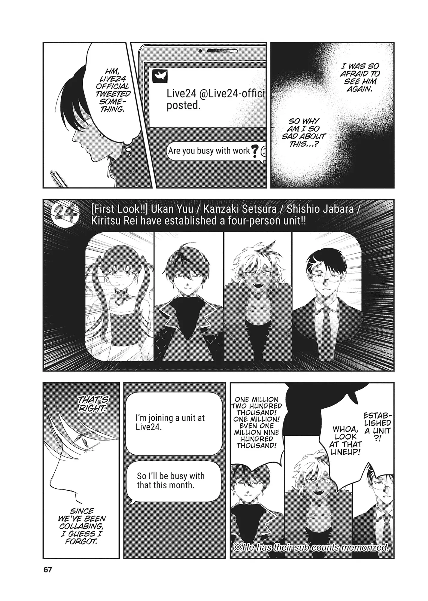Let Me See the Real You, Senpai! (Official) - Chapter 2 manhwa