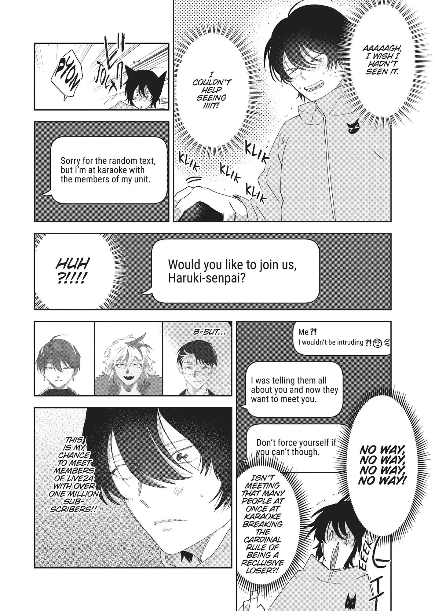 Let Me See the Real You, Senpai! (Official) - Chapter 2 manhwa