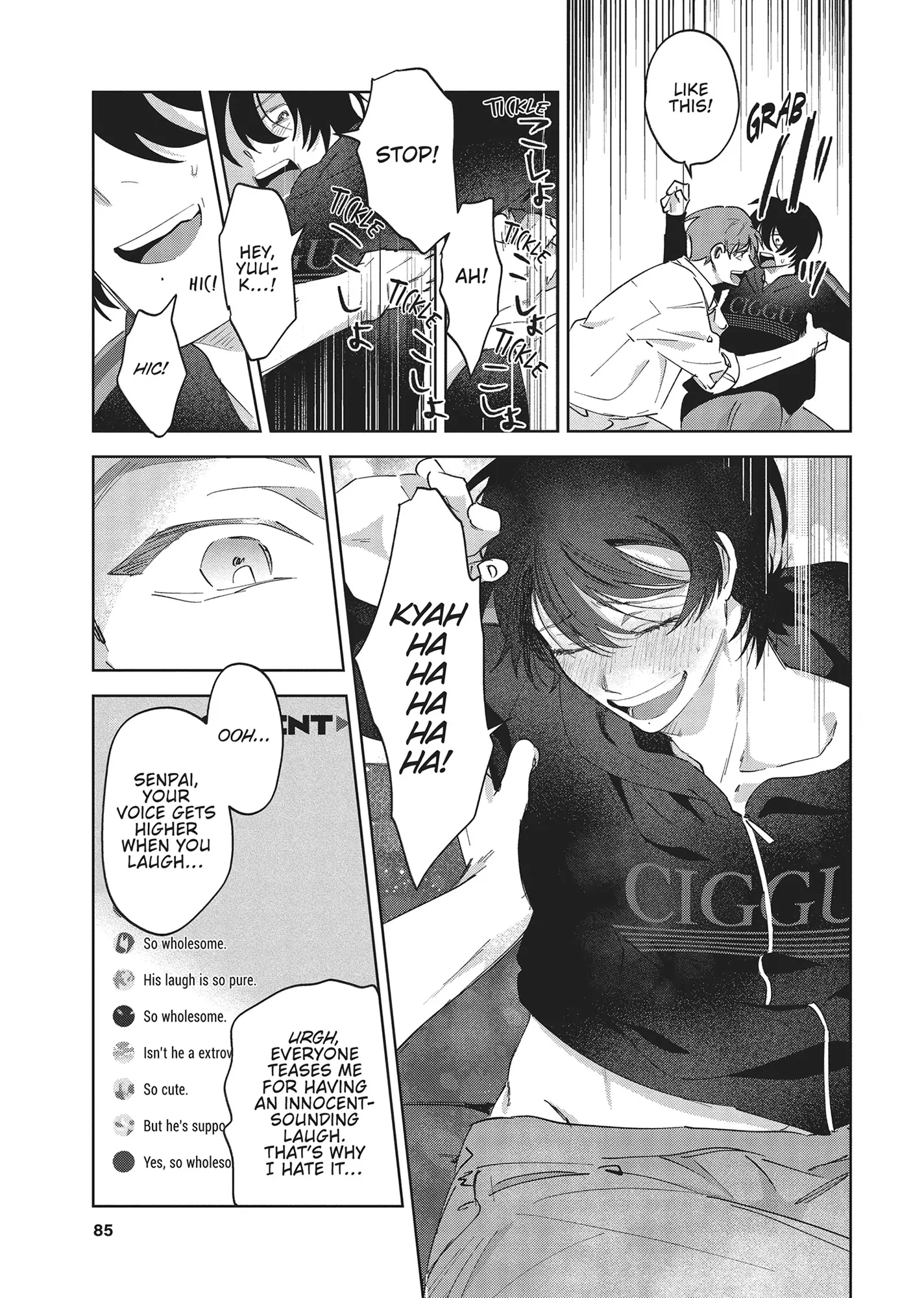 Let Me See the Real You, Senpai! (Official) - Chapter 2 manhwa