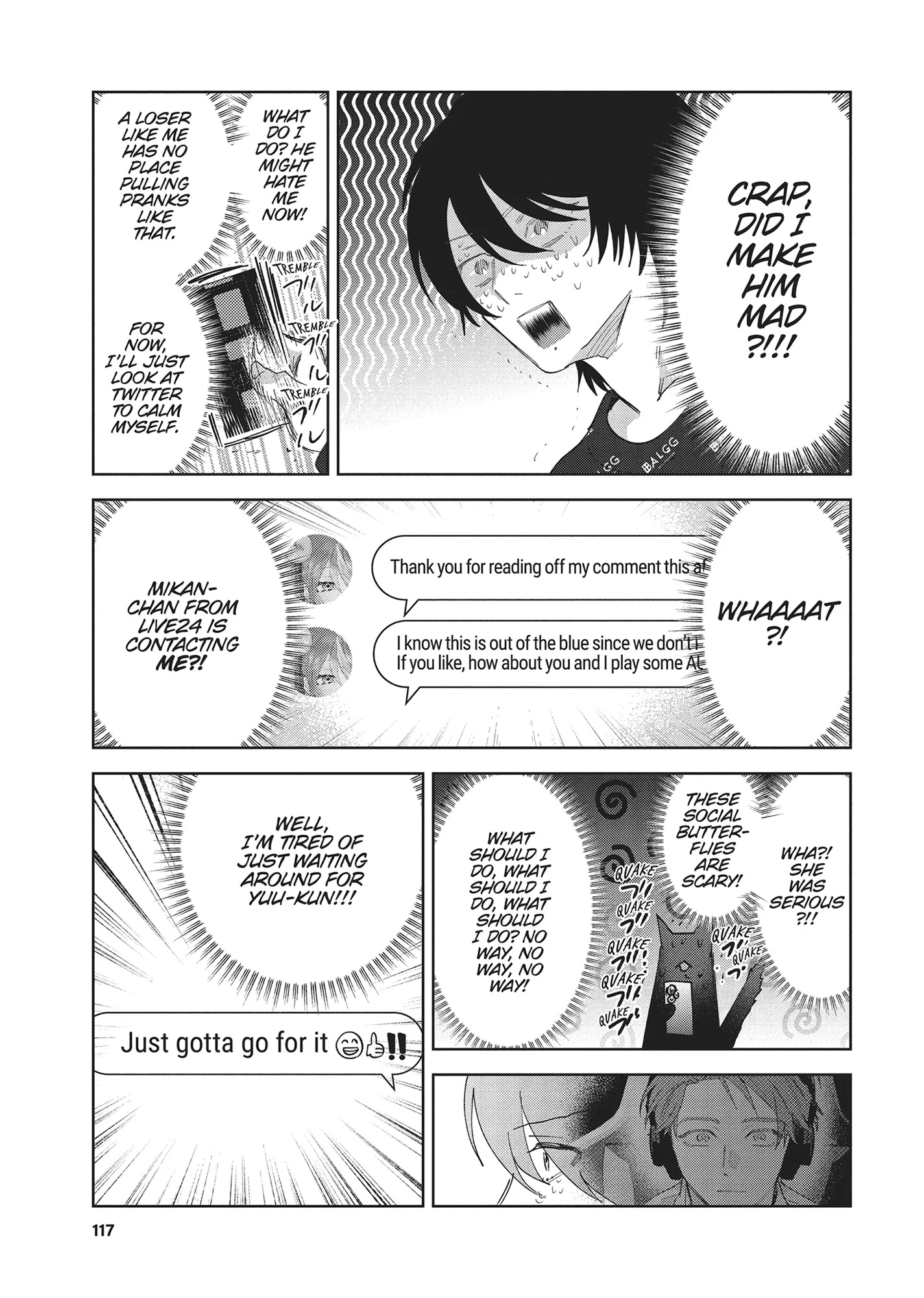 Let Me See the Real You, Senpai! (Official) - Chapter 3 manhwa