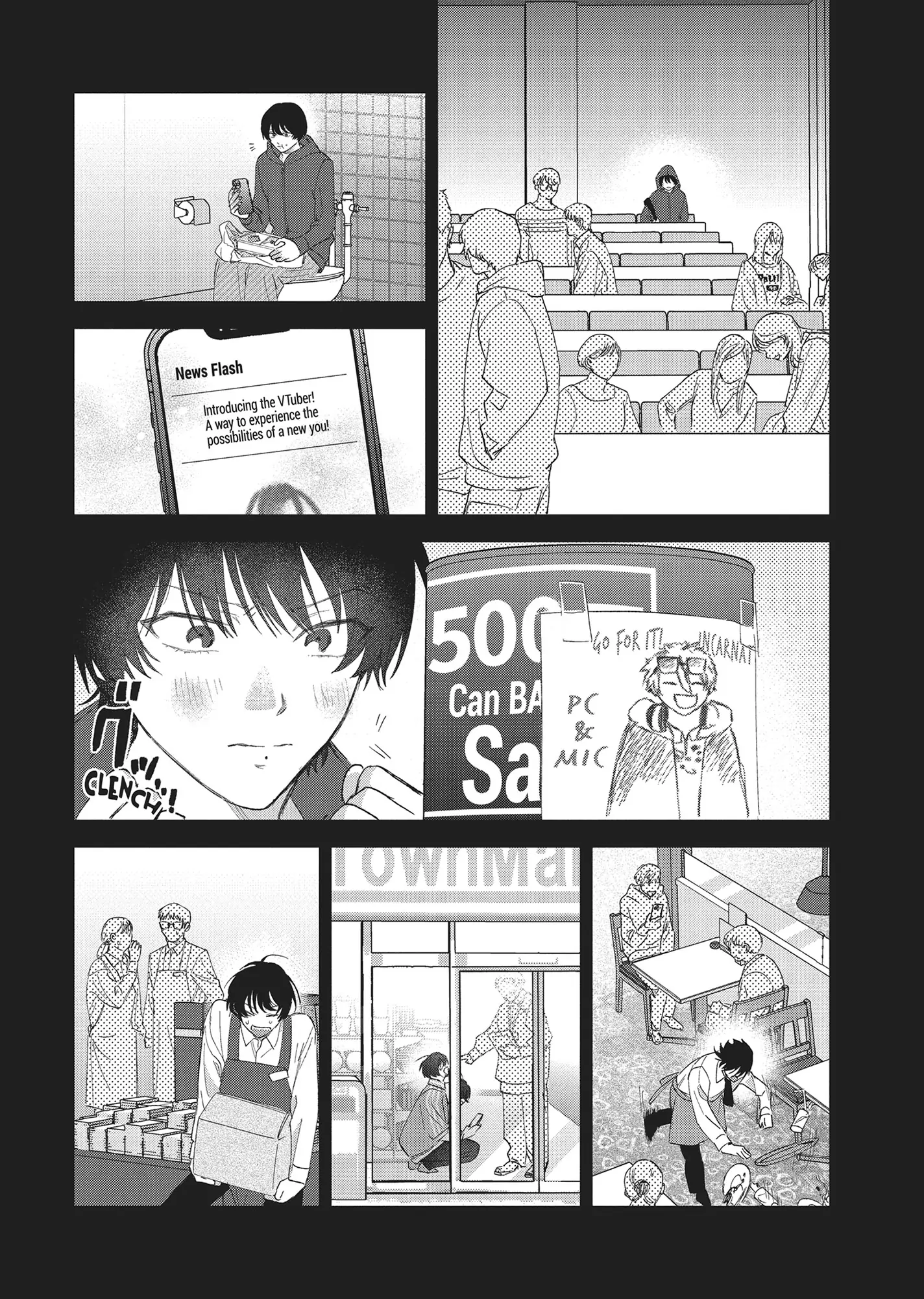 Let Me See the Real You, Senpai! (Official) - Volume 1 Chapter 4 manhwa
