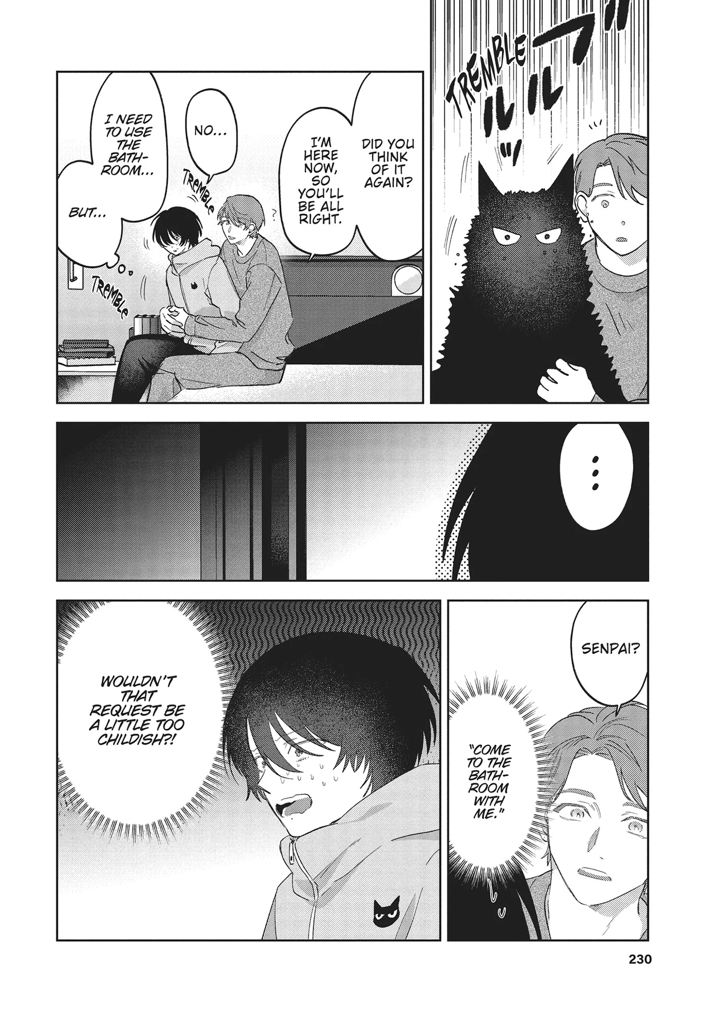 Let Me See the Real You, Senpai! (Official) - Volume 1 Chapter 5.5 manhwa