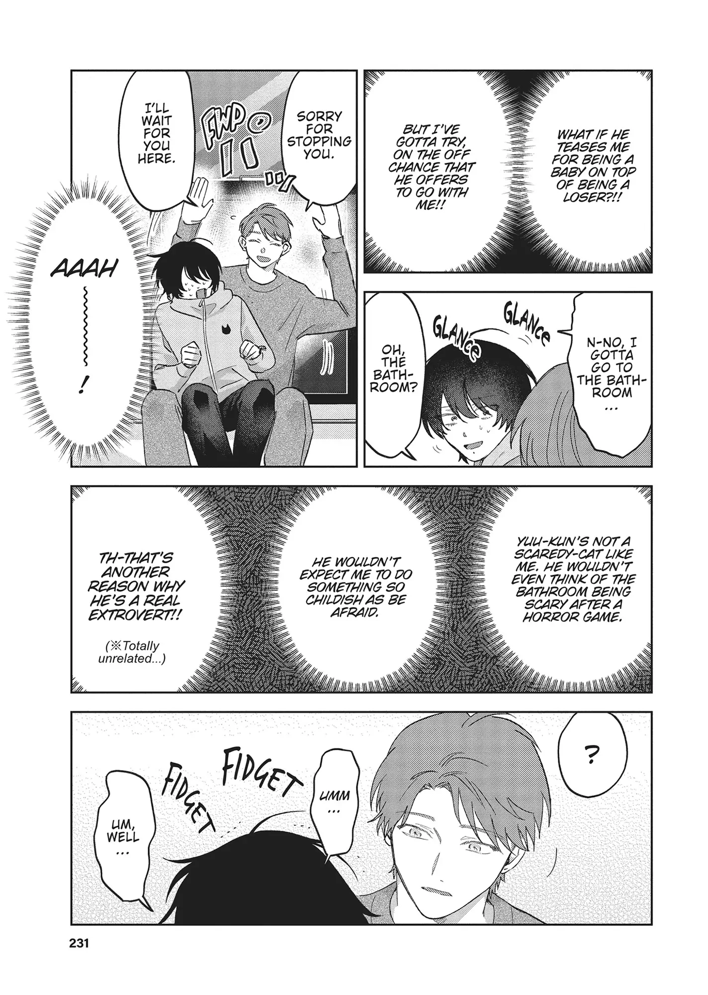 Let Me See the Real You, Senpai! (Official) - Volume 1 Chapter 5.5 manhwa