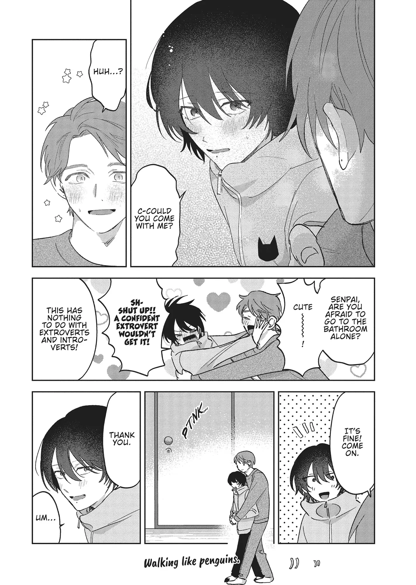 Let Me See the Real You, Senpai! (Official) - Volume 1 Chapter 5.5 manhwa