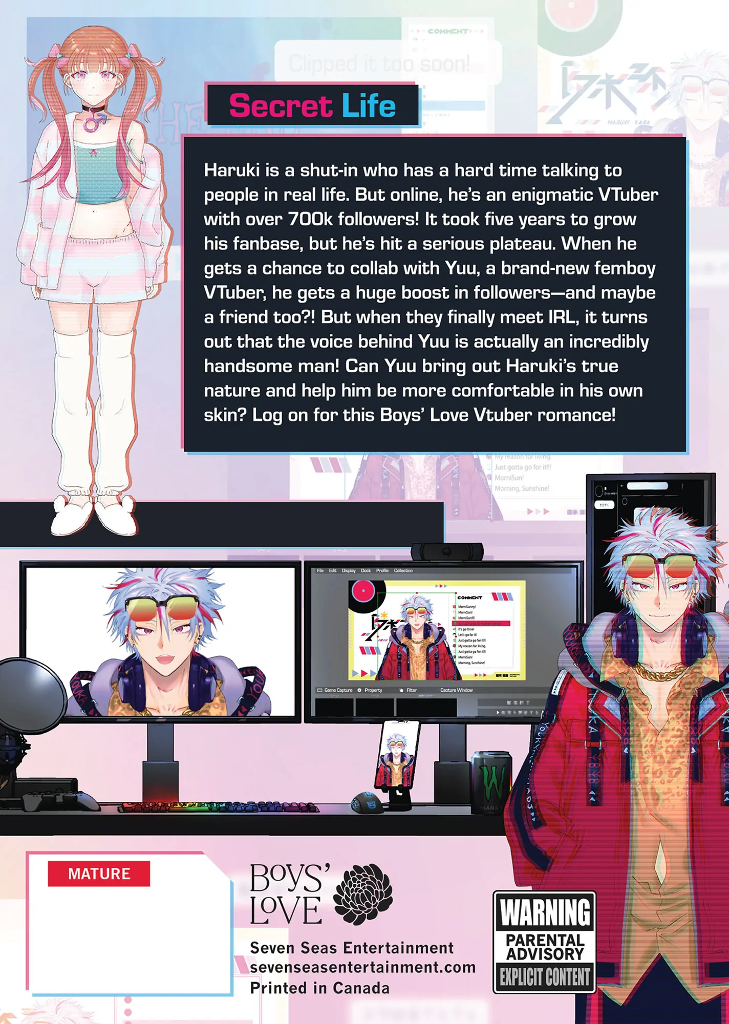 Let Me See the Real You, Senpai! (Official) - Volume 1 Chapter 5.5 manhwa