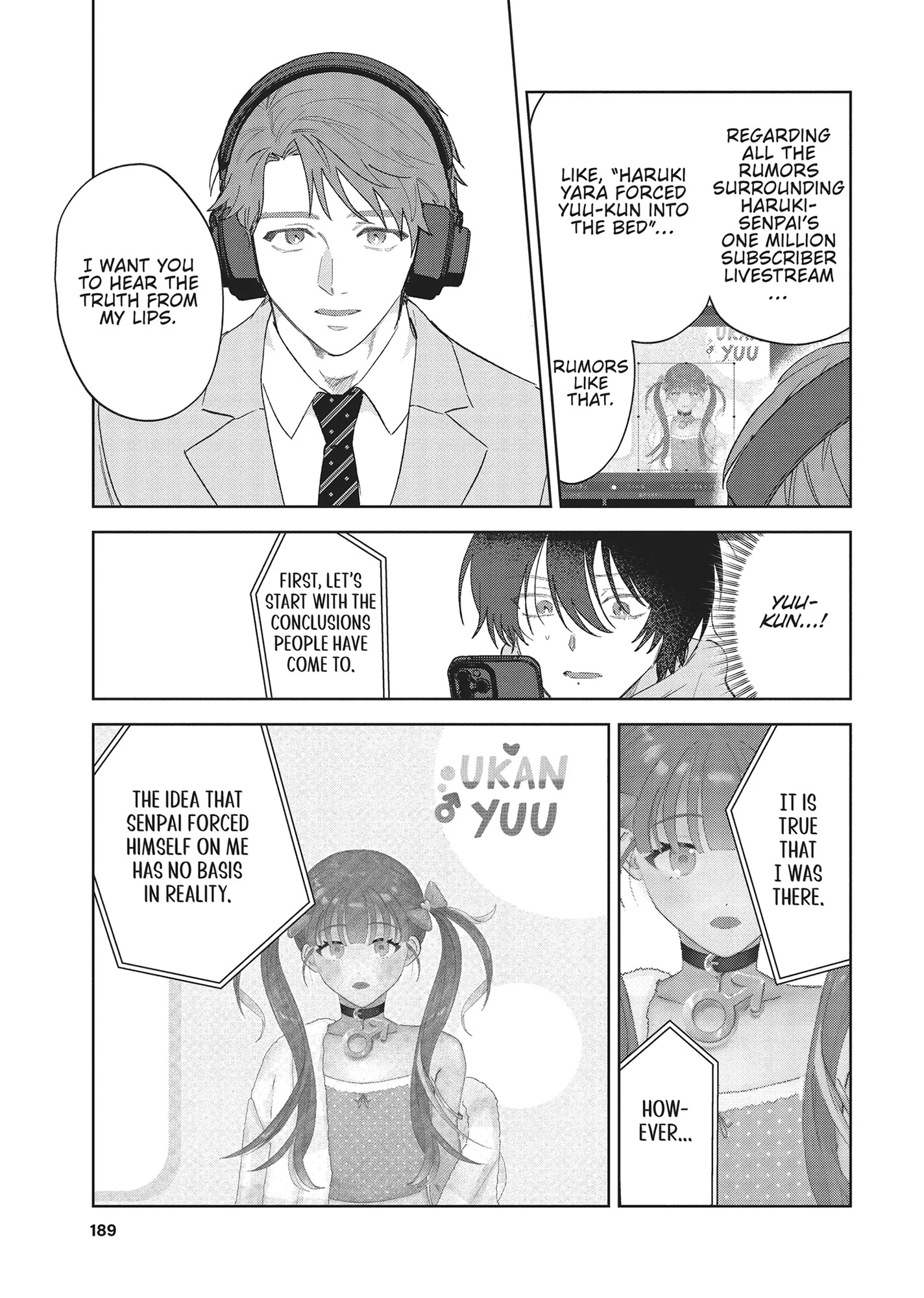 Let Me See the Real You, Senpai! (Official) - Volume 1 Chapter 5 manhwa