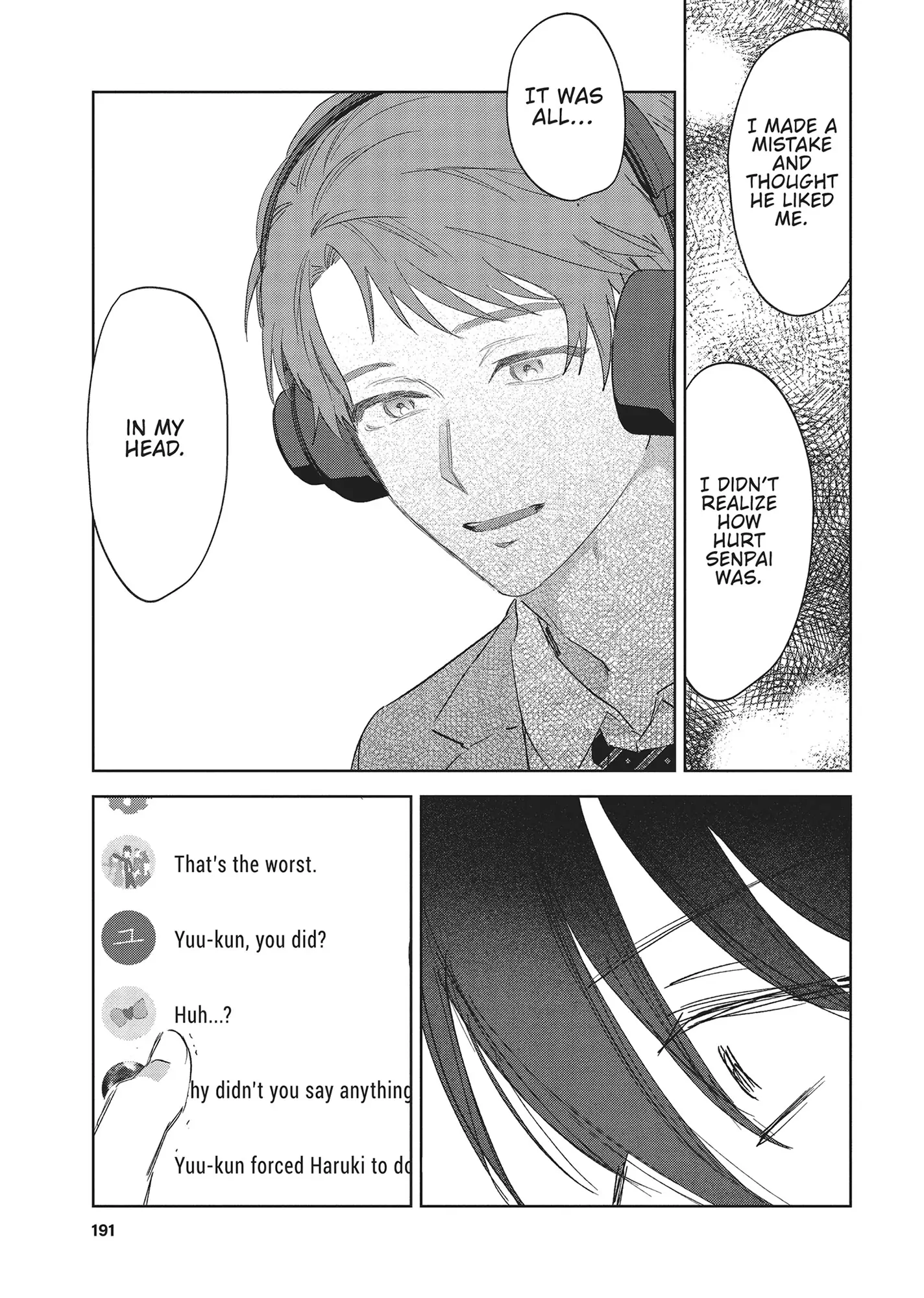 Let Me See the Real You, Senpai! (Official) - Volume 1 Chapter 5 manhwa