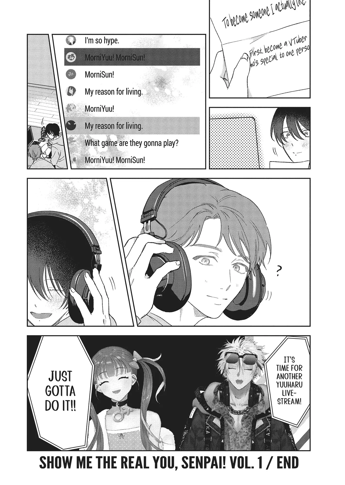 Let Me See the Real You, Senpai! (Official) - Volume 1 Chapter 5 manhwa