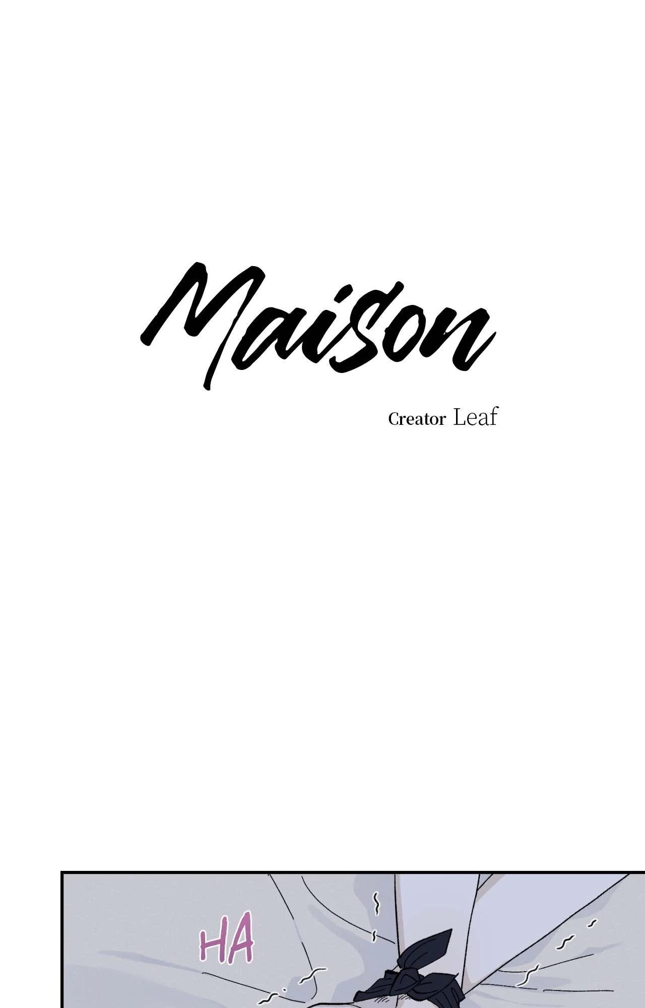 Maison [Official] - Chapter 12 manhwa