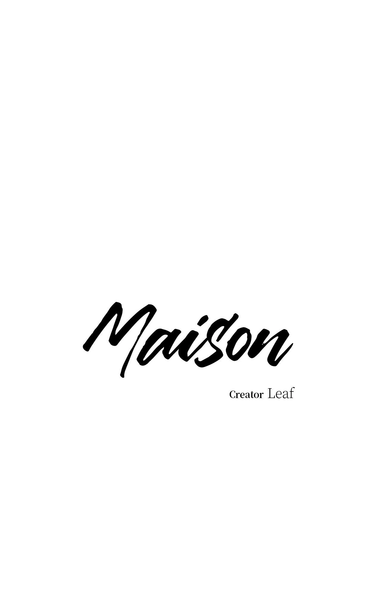 Maison [Official] - Chapter 14 manhwa