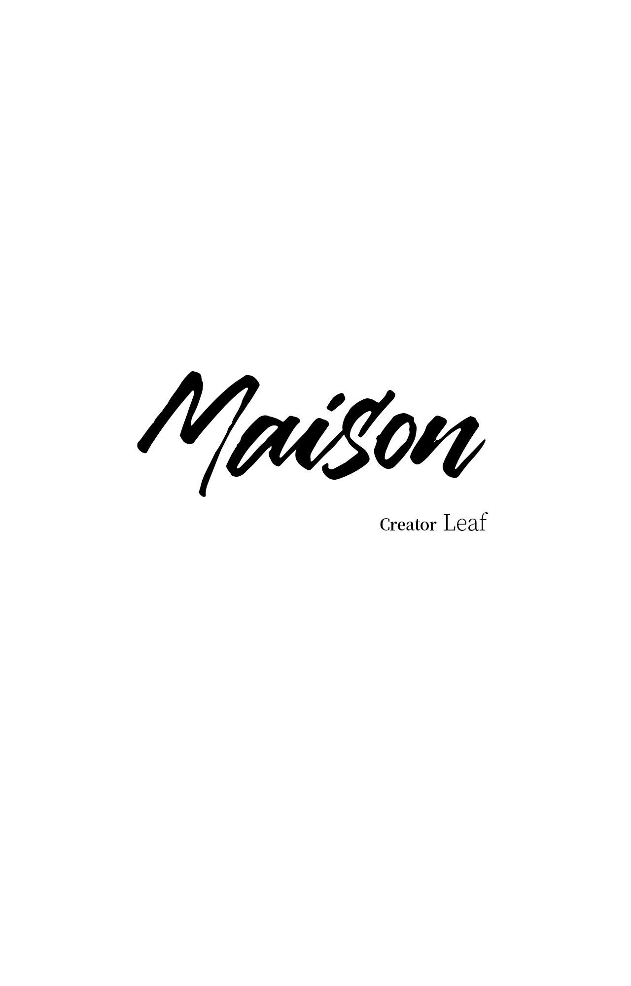 Maison [Official] - Chapter 7 manhwa