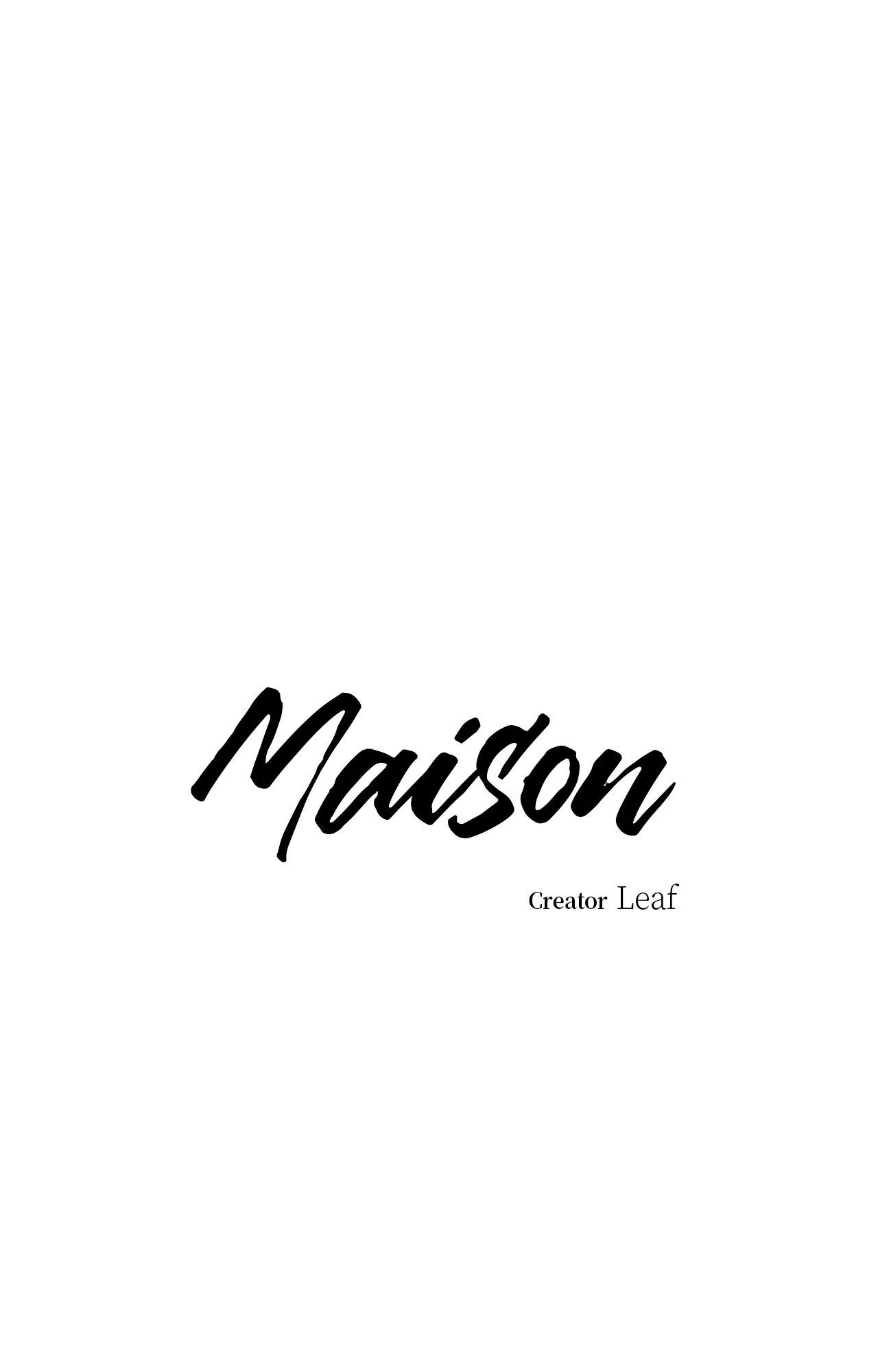 Maison [Official] - Chapter 8 manhwa