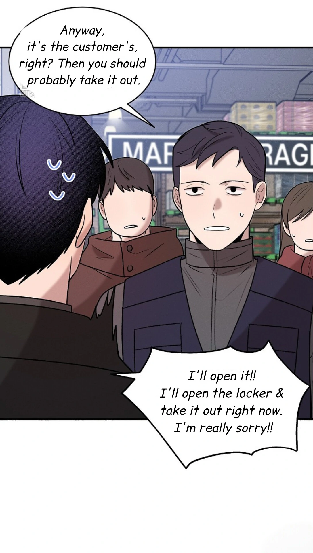 A Neighborhood With Nothing Special Going on - Chapter 21 manhwa