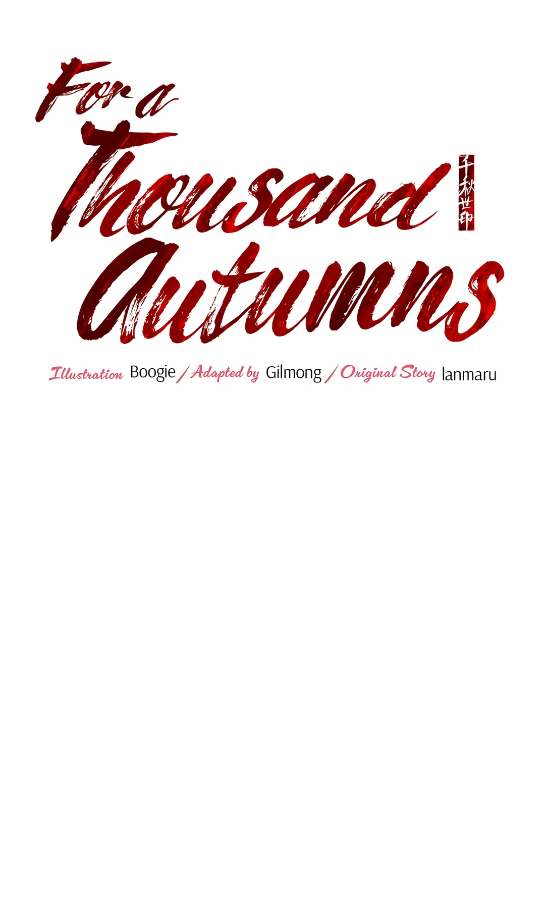 For a Thousand Autumns ﴾Official Uncensored﴿ - Chapter 20 manhwa